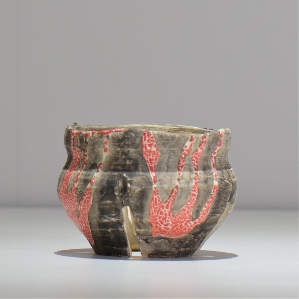 沼野 秀章 / 刻む音 カラーズ /  nh4_sco9_ / 約φ10.5cm / 植木鉢