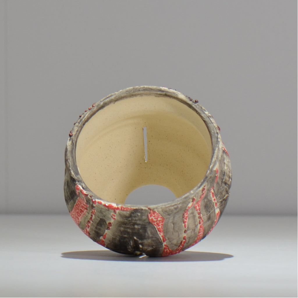 沼野 秀章 / 刻む音 カラーズ /  nh4_sco9_ / 約φ10.5cm / 植木鉢