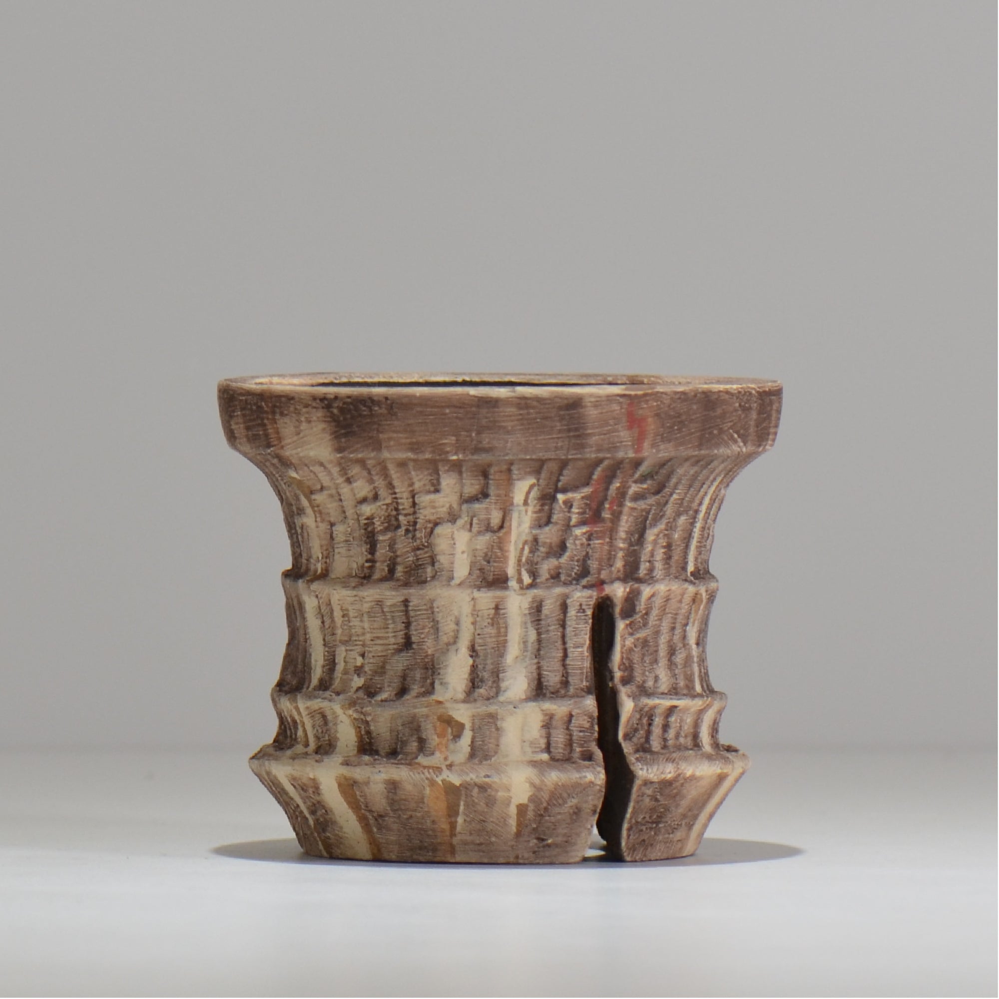 沼野 秀章 / 刻む音 / nh4_so01_s / 約φ11.3cm / 植木鉢 – ハチラボ