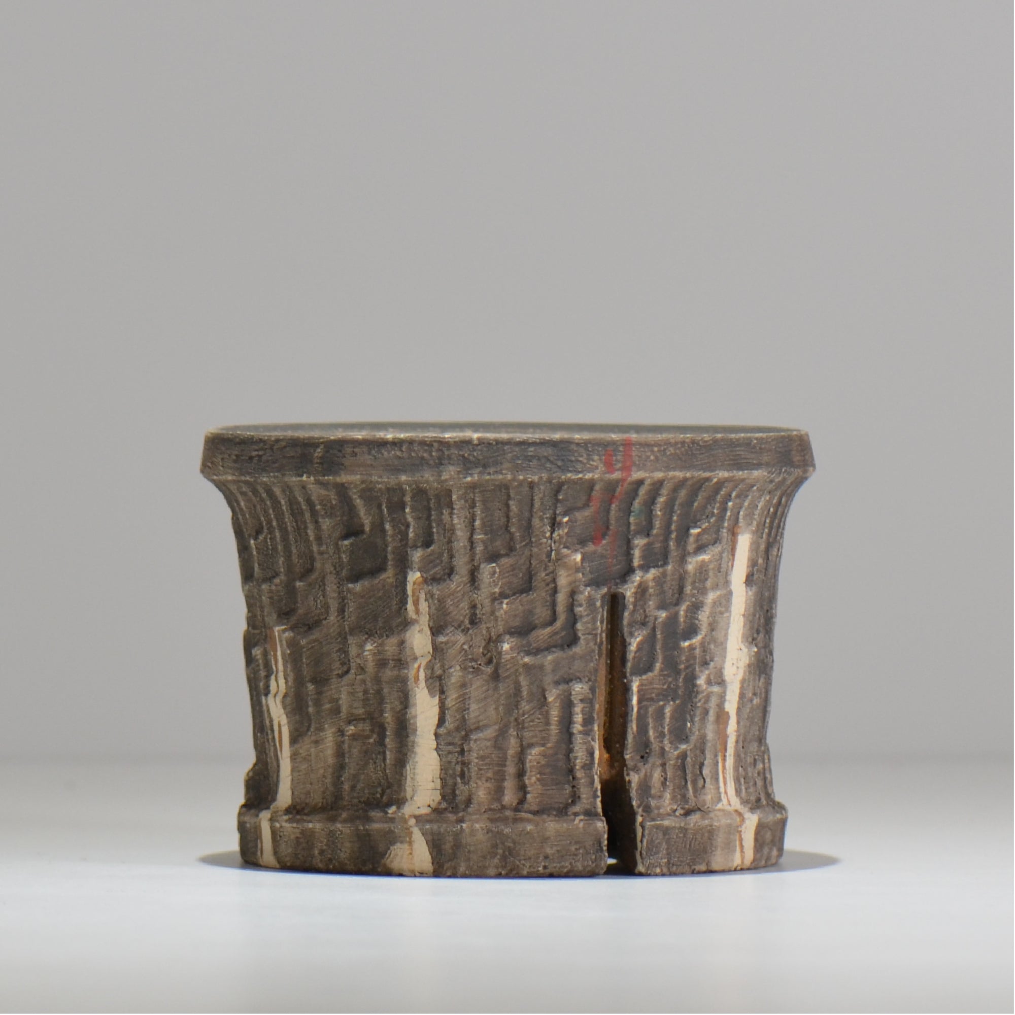 沼野 秀章 / 刻む音 /  nh4_so02_m / 約φ12.8cm / 植木鉢