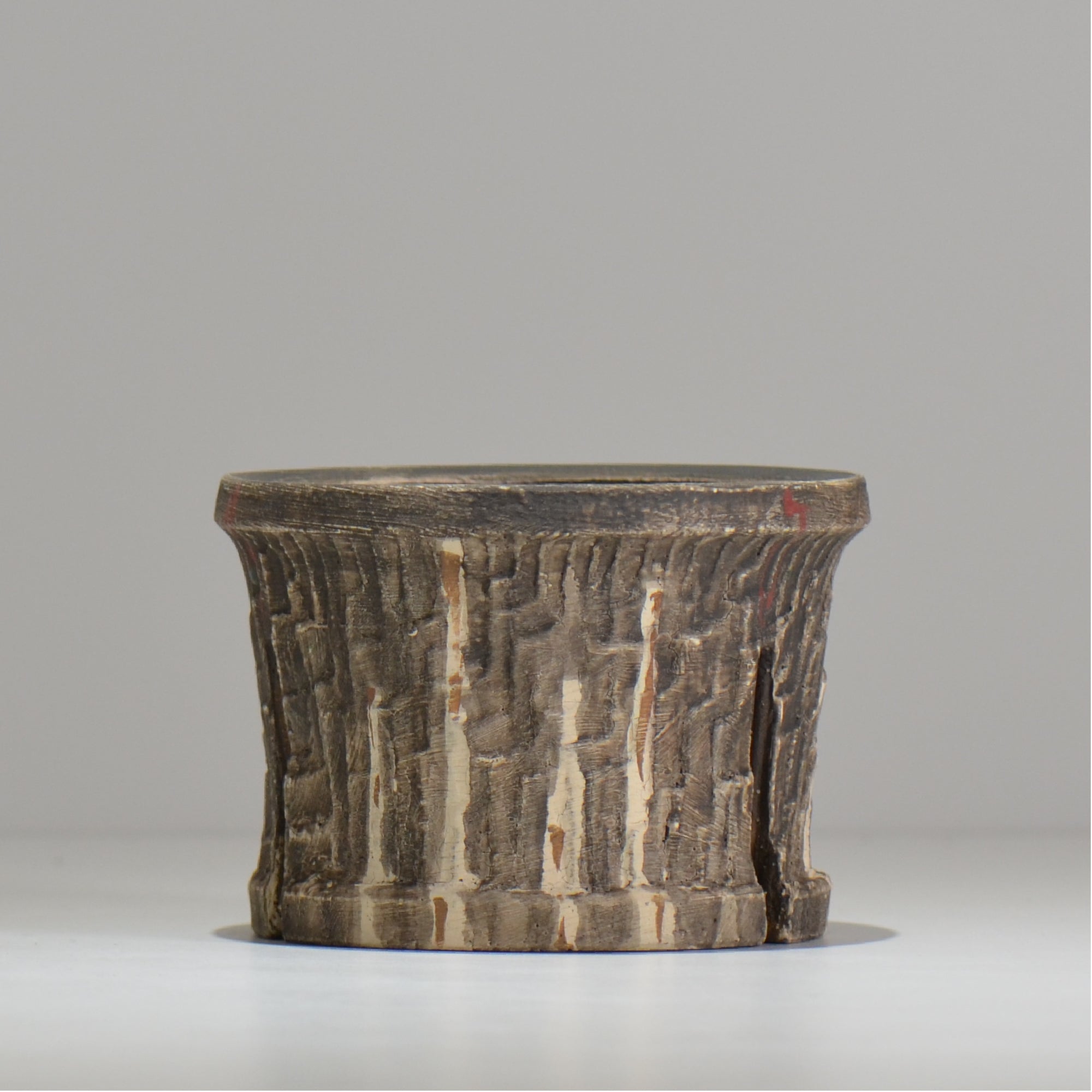 沼野 秀章 / 刻む音 /  nh4_so02_m / 約φ12.8cm / 植木鉢