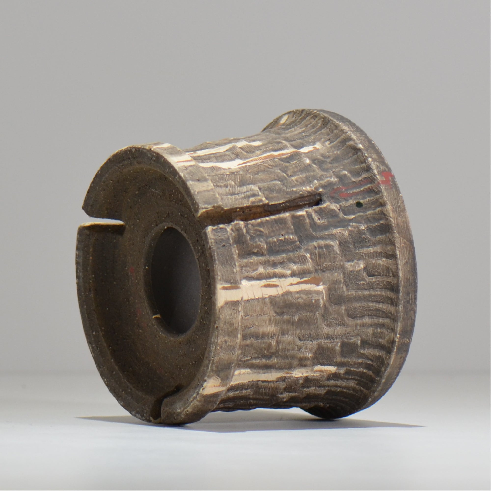 沼野 秀章 / 刻む音 /  nh4_so02_m / 約φ12.8cm / 植木鉢