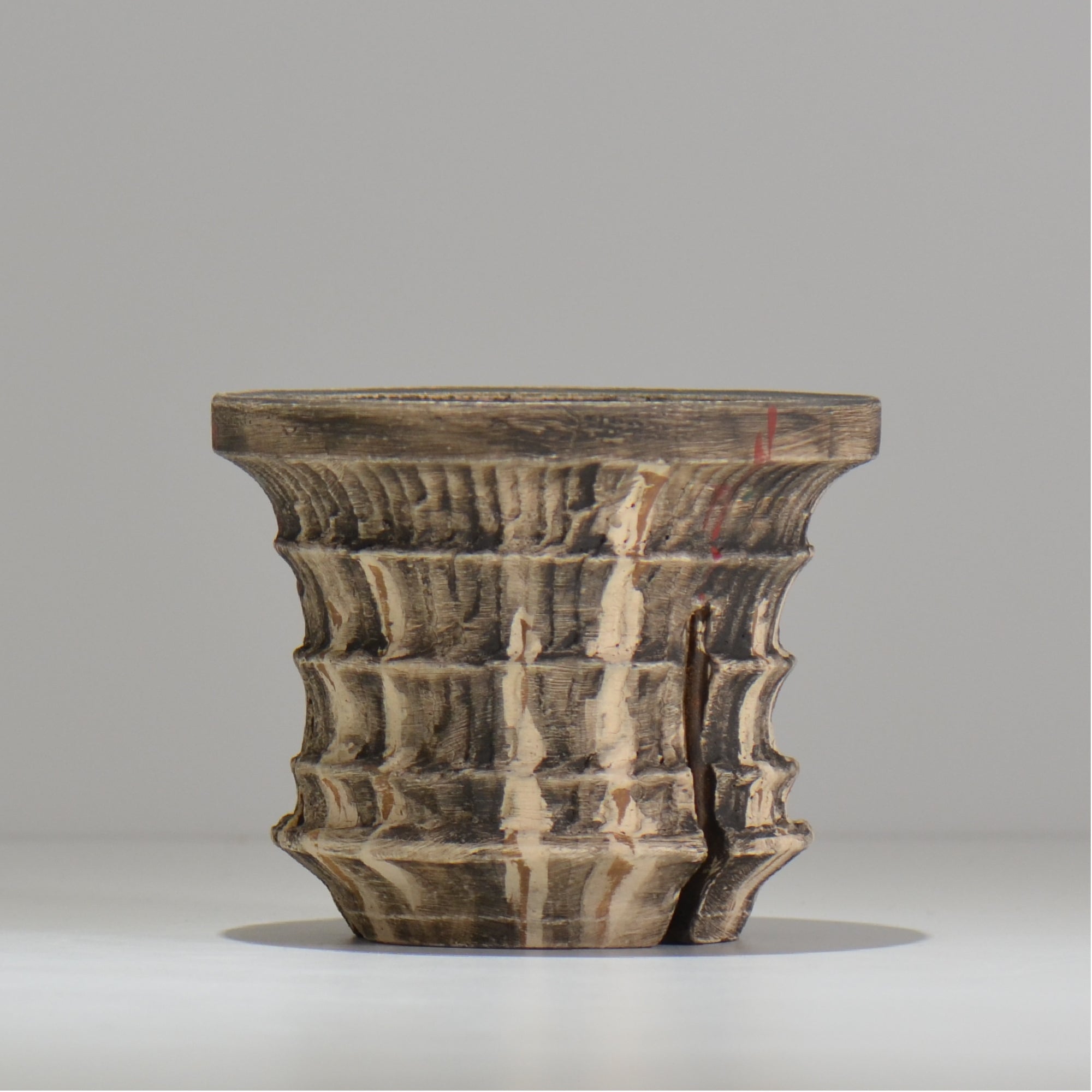 沼野 秀章 / 刻む音 /  nh4_so04_m / 約φ13.5cm / 植木鉢