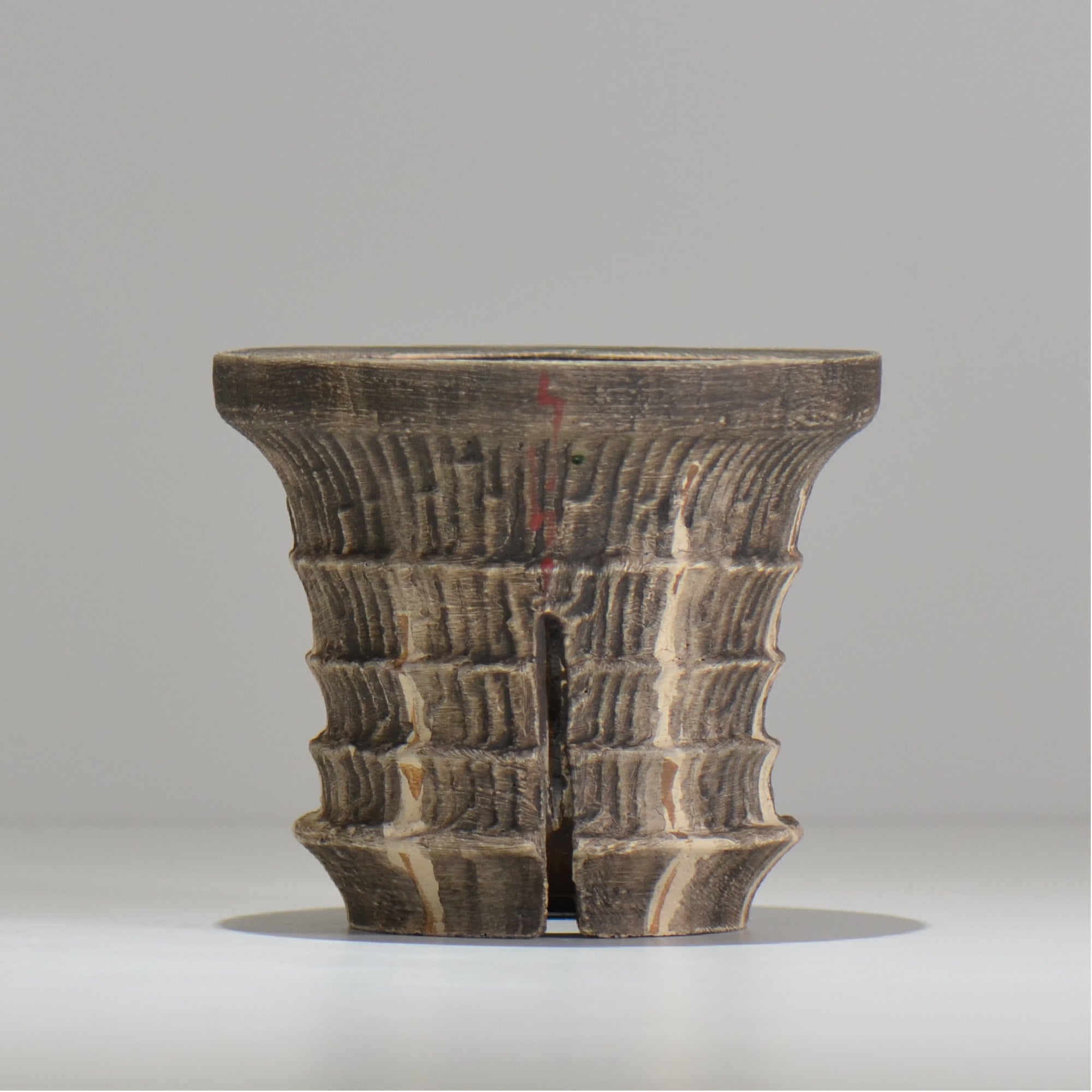 沼野 秀章 / 刻む音 /  nh4_so05_m / 約φ13.5cm / 植木鉢