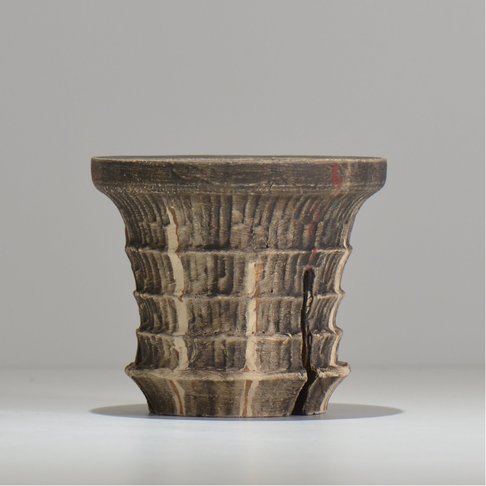 沼野 秀章 / 刻む音 /  nh4_so05_m / 約φ13.5cm / 植木鉢