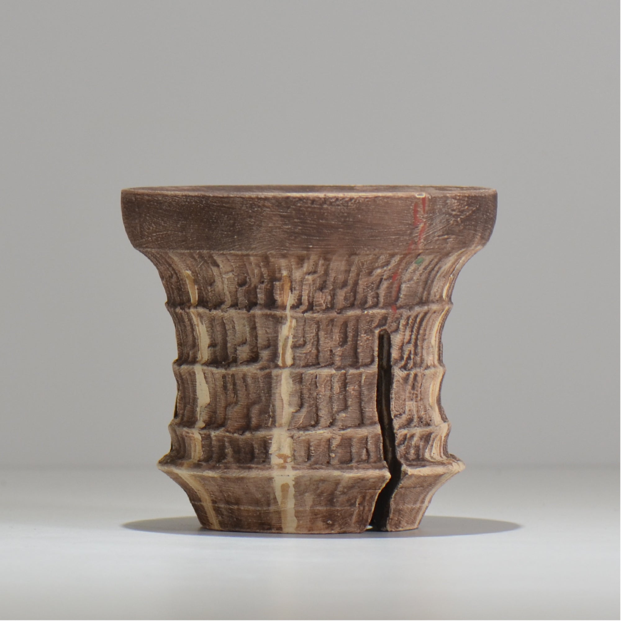 沼野 秀章 / 刻む音 /  nh4_so06_m / 約φ13.2cm / 植木鉢