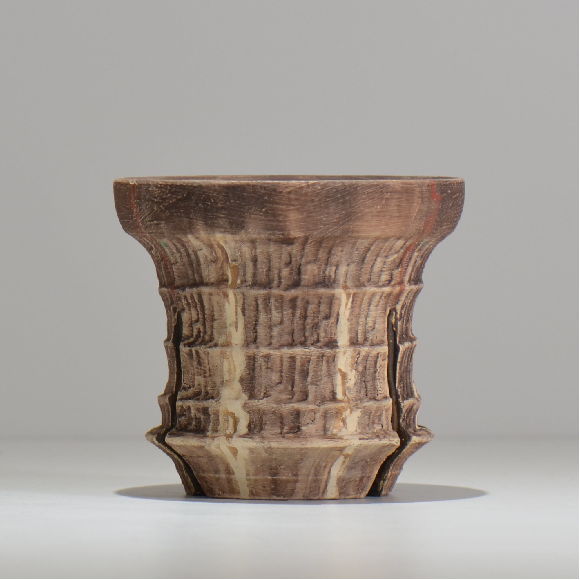 沼野 秀章 / 刻む音 /  nh4_so06_m / 約φ13.2cm / 植木鉢