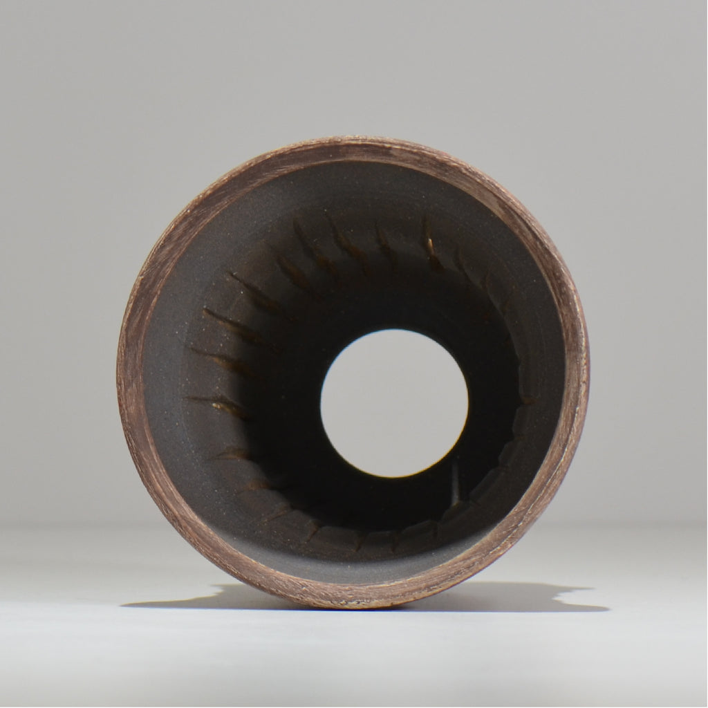 沼野 秀章 / 刻む音 /  nh4_so06_m / 約φ13.2cm / 植木鉢