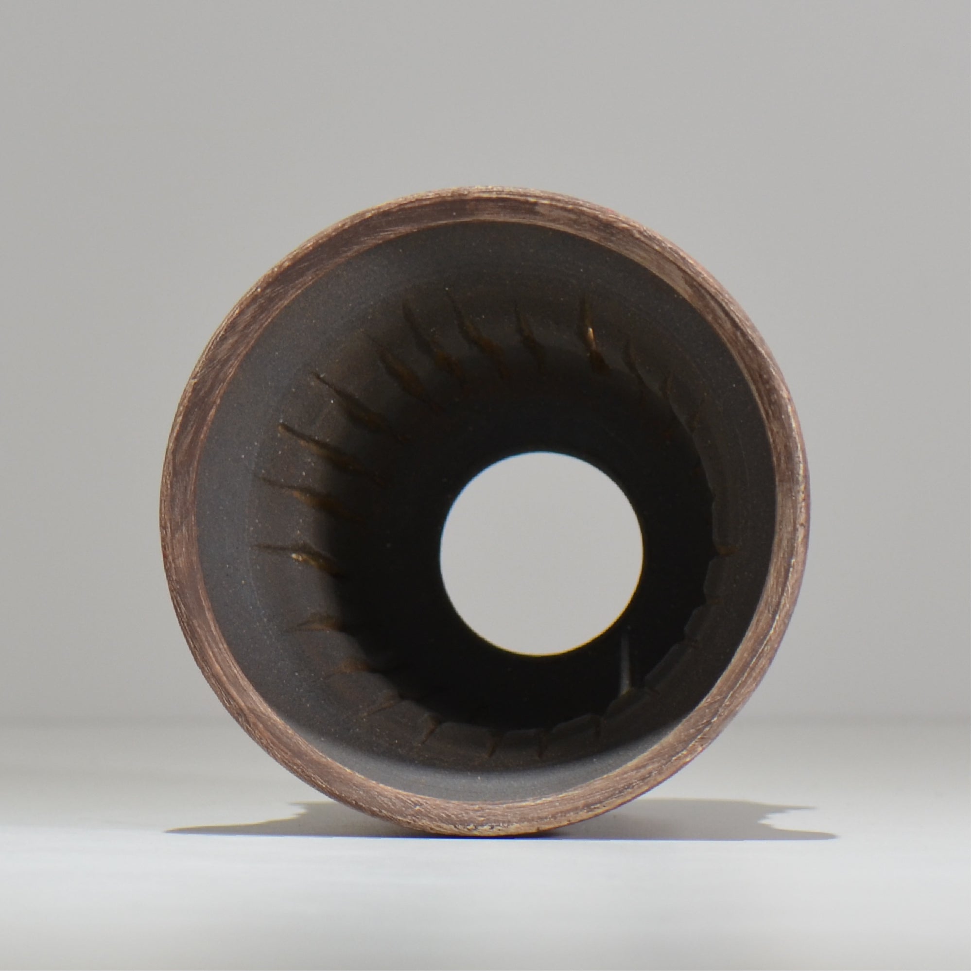 沼野 秀章 / 刻む音 /  nh4_so06_m / 約φ13.2cm / 植木鉢