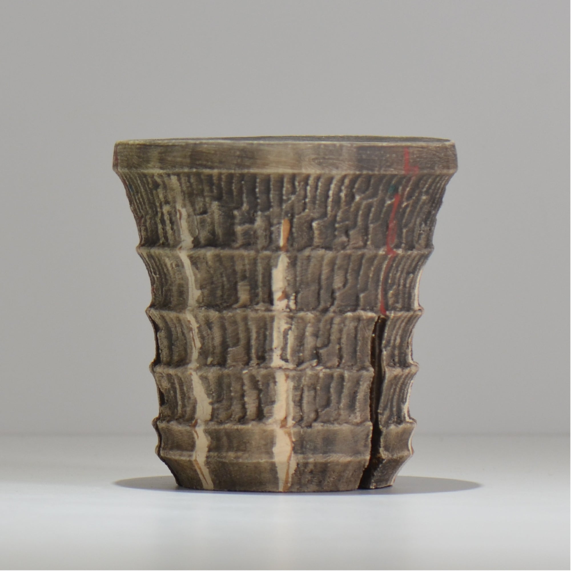 沼野 秀章 / 刻む音 /  nh4_so07_m / 約φ12.8cm / 植木鉢