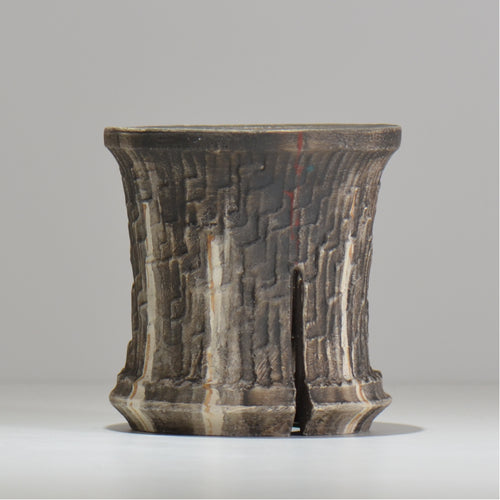 沼野 秀章 / 刻む音 /  nh4_so09_m / 約φ13.2cm / 植木鉢