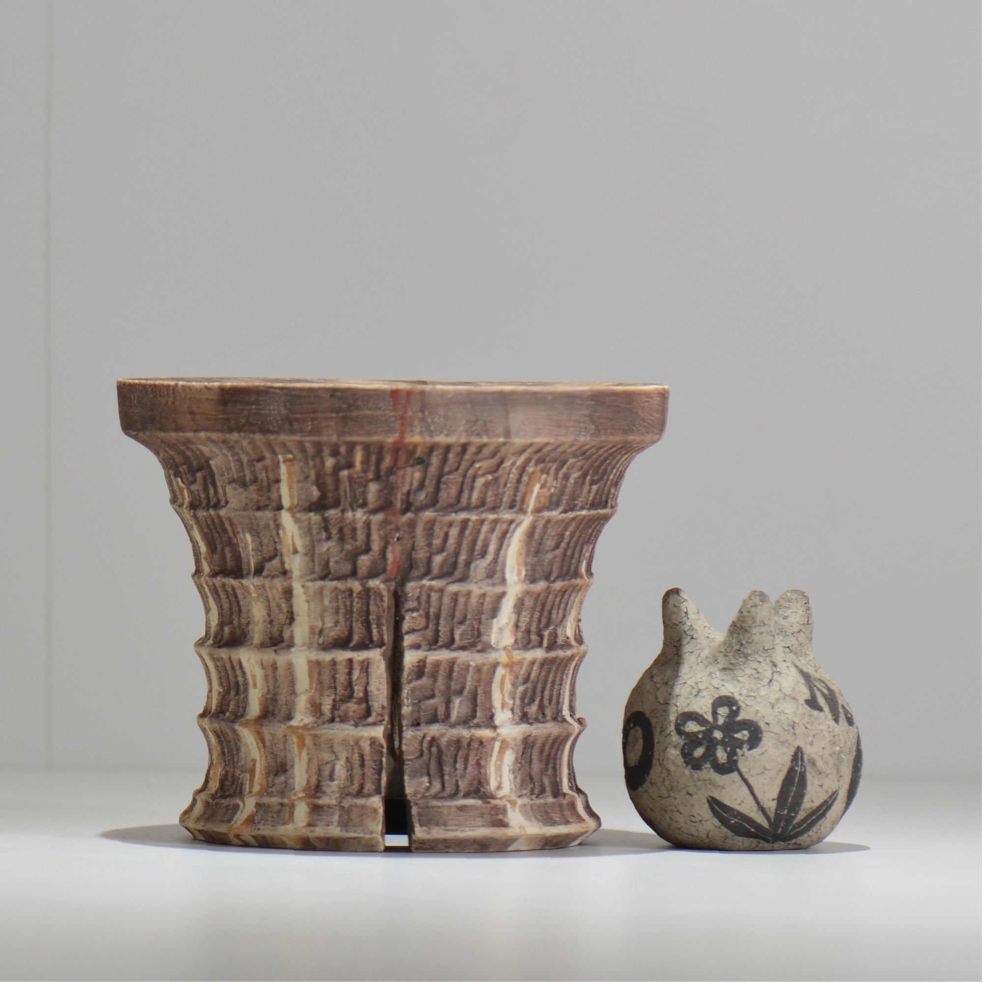沼野 秀章 / 刻む音 /  nh4_so10_l / 約φ17.5cm / 植木鉢