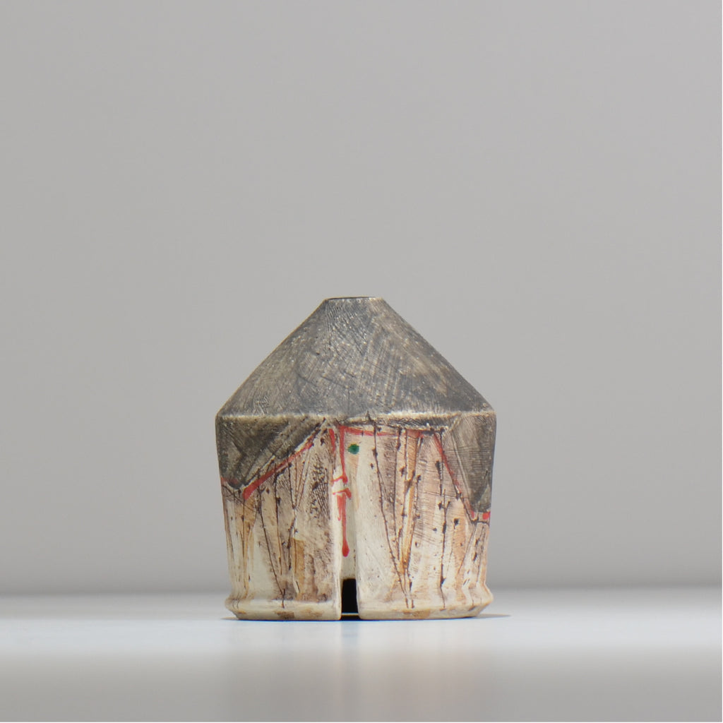 沼野 秀章 / 刻ム音 /  nh5_ichi003_s
/ 底面 直径約9φcm / 一輪挿し 花瓶