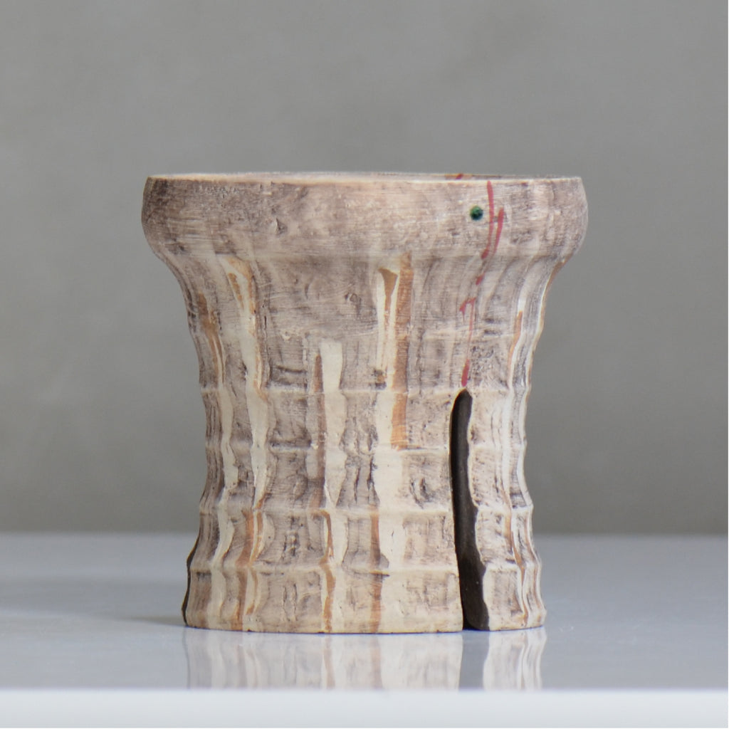 沼野秀章 / 刻ム音 / nh6_so03_m / 約 φ12.6cm  /  植木鉢