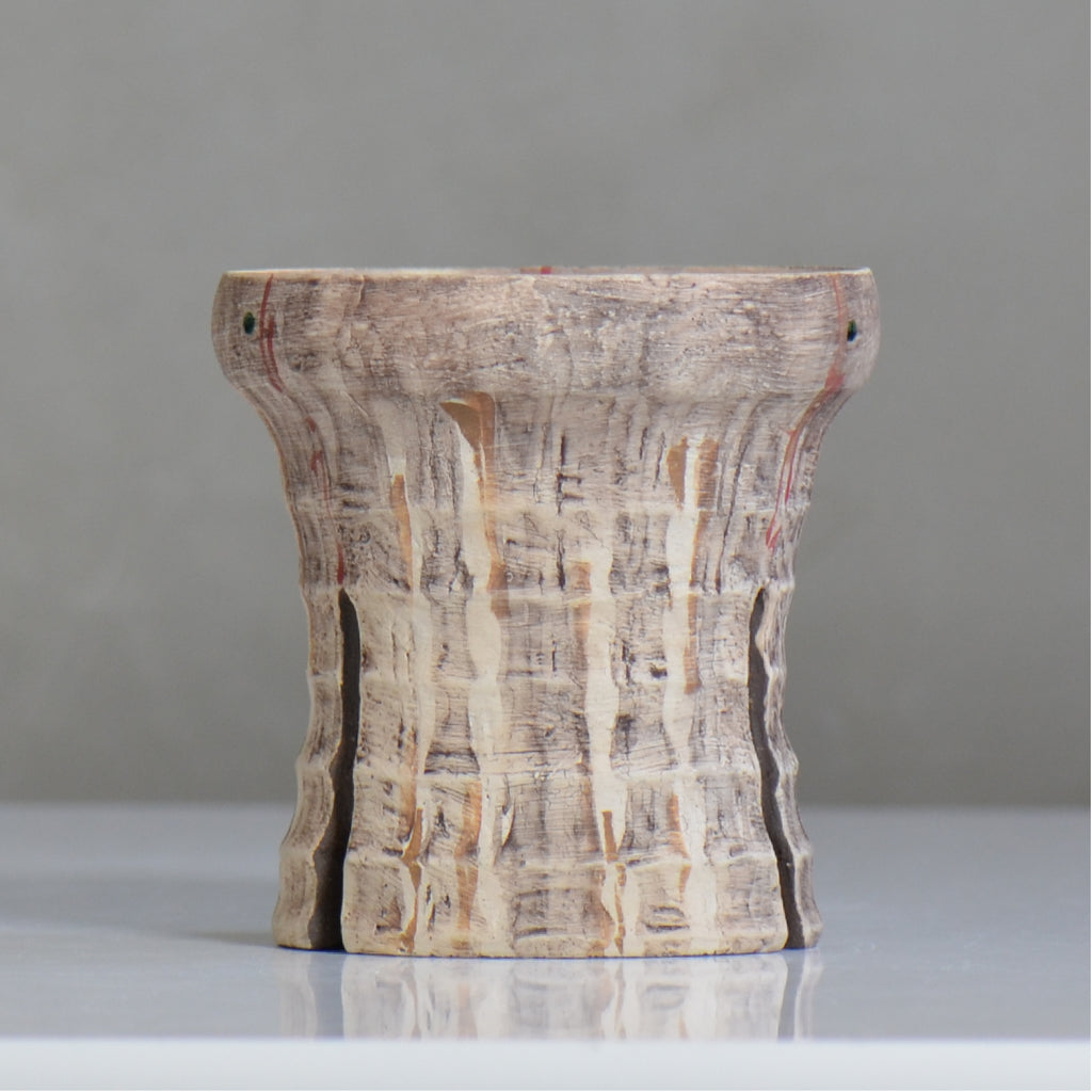 沼野秀章 / 刻ム音 / nh6_so03_m / 約 φ12.6cm  /  植木鉢