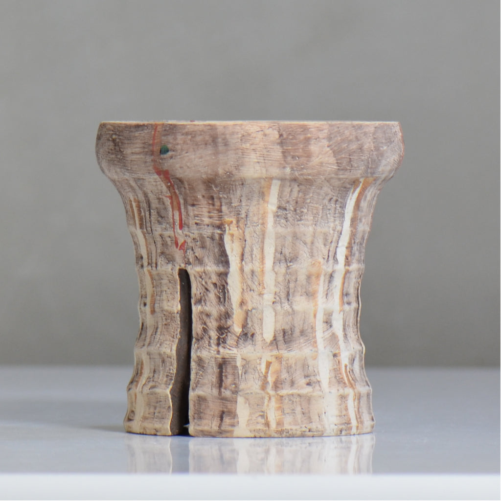 沼野秀章 / 刻ム音 / nh6_so03_m / 約 φ12.6cm  /  植木鉢