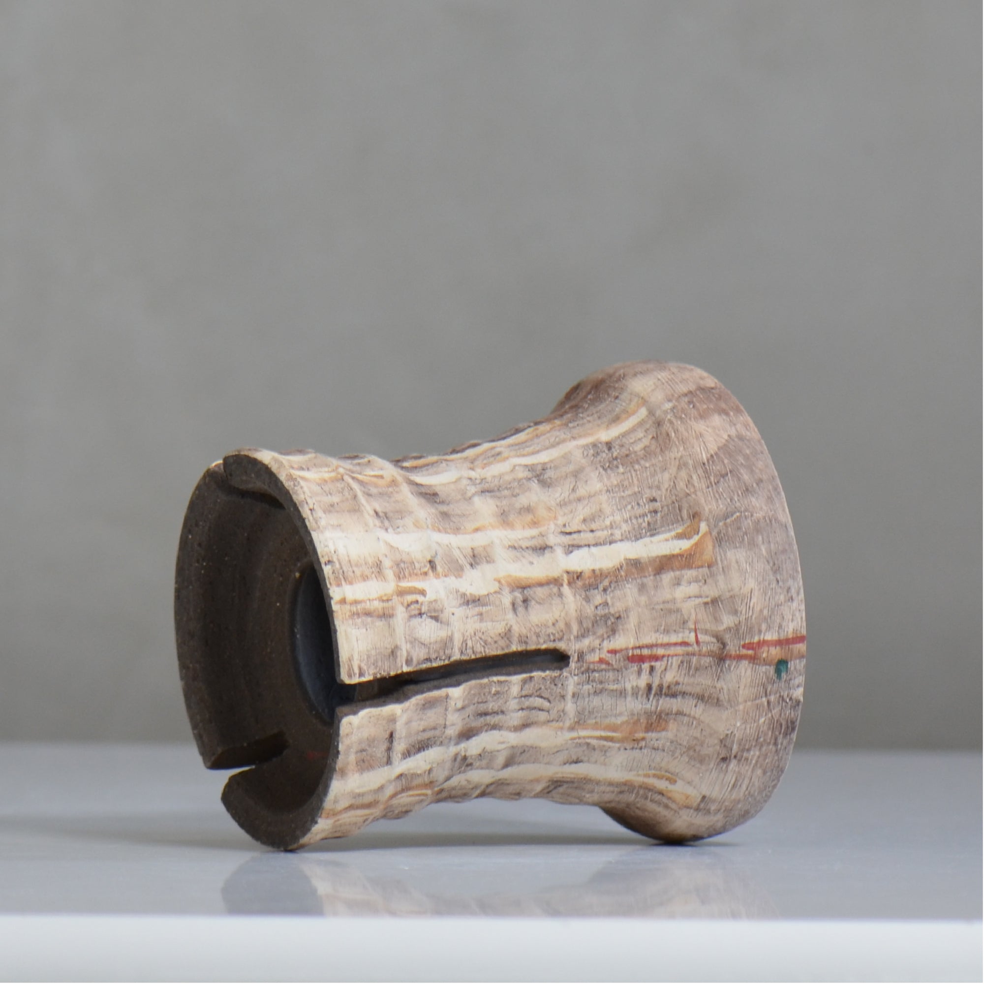 沼野秀章 / 刻ム音 / nh6_so03_m / 約 φ12.6cm  /  植木鉢