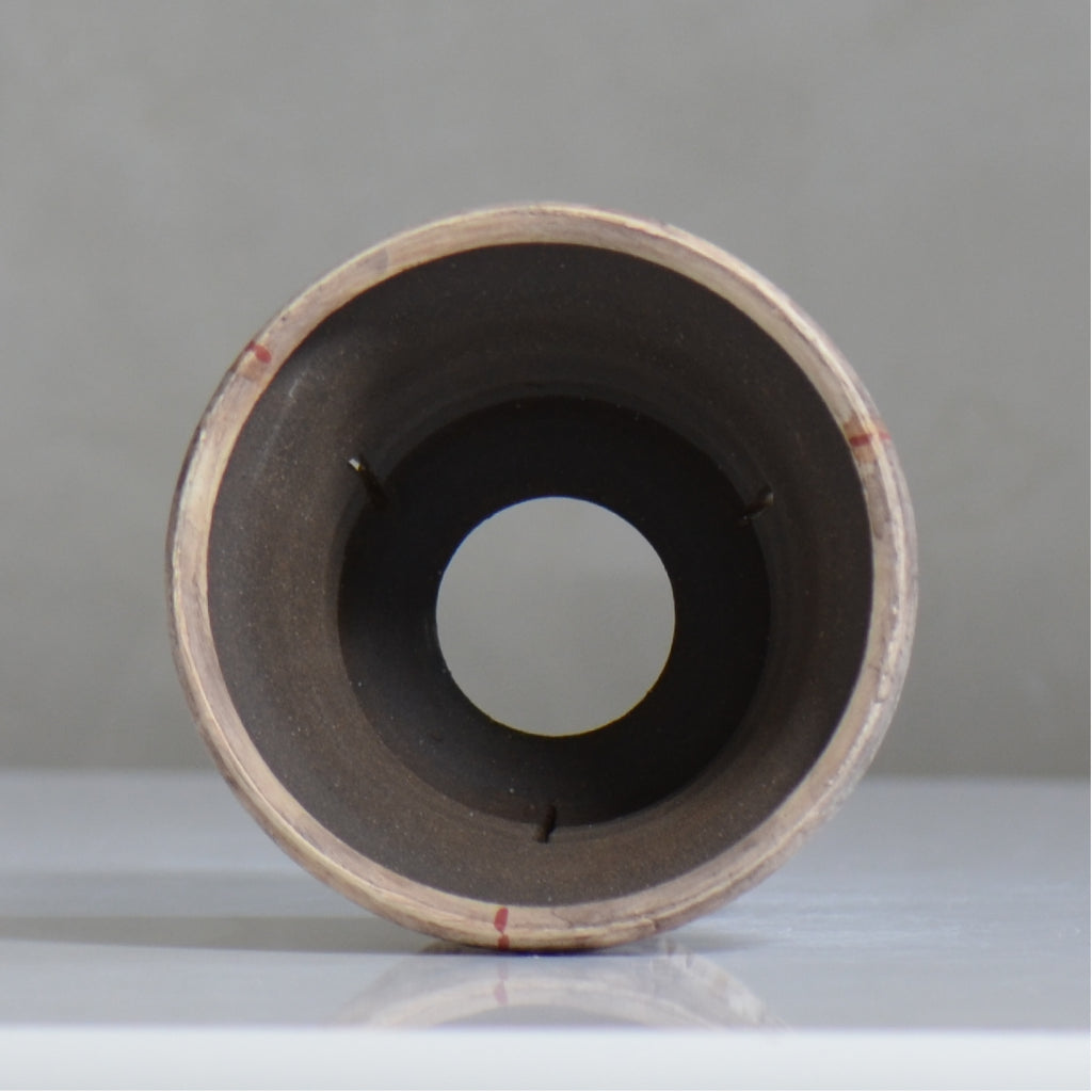 沼野秀章 / 刻ム音 / nh6_so03_m / 約 φ12.6cm  /  植木鉢