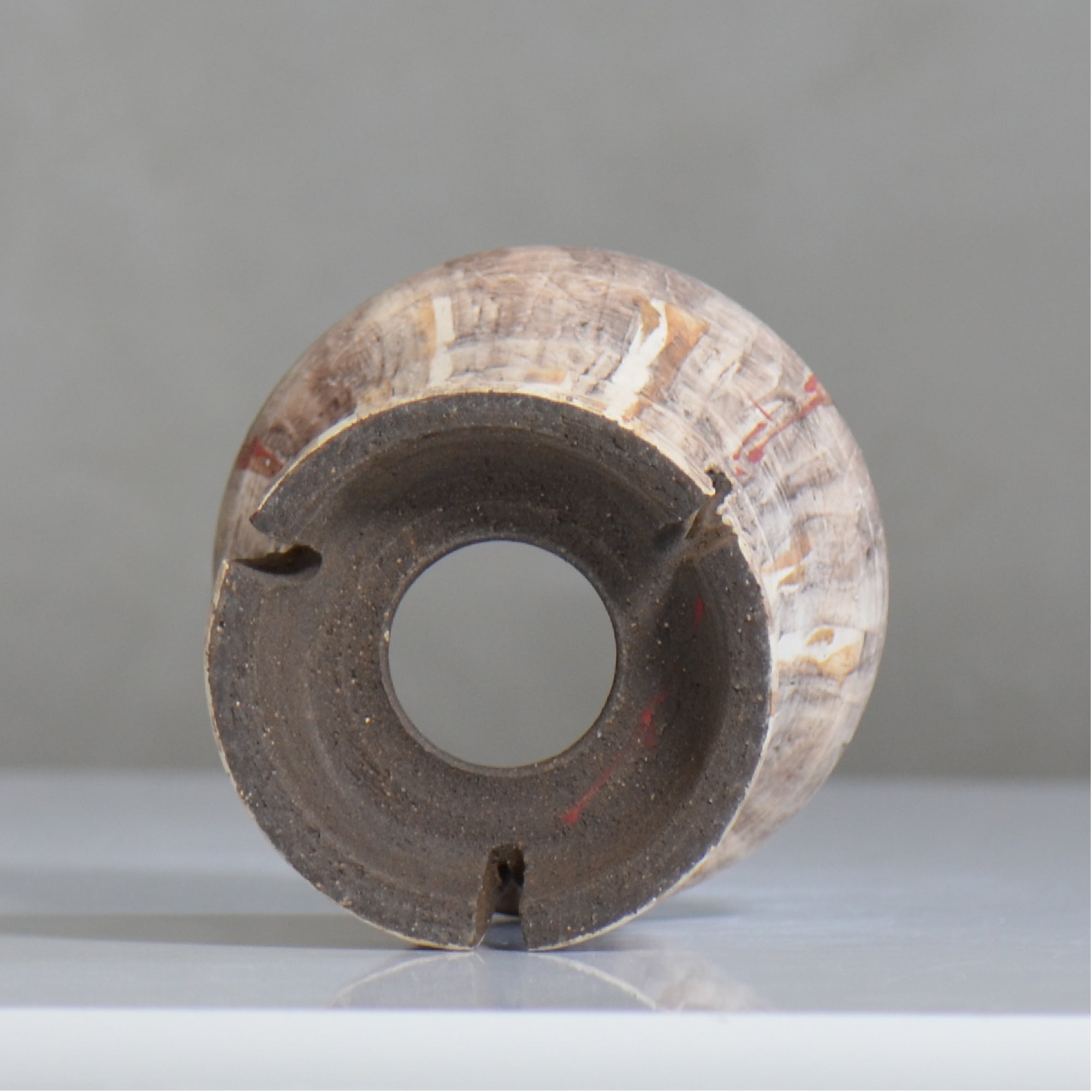 沼野秀章 / 刻ム音 / nh6_so03_m / 約 φ12.6cm  /  植木鉢