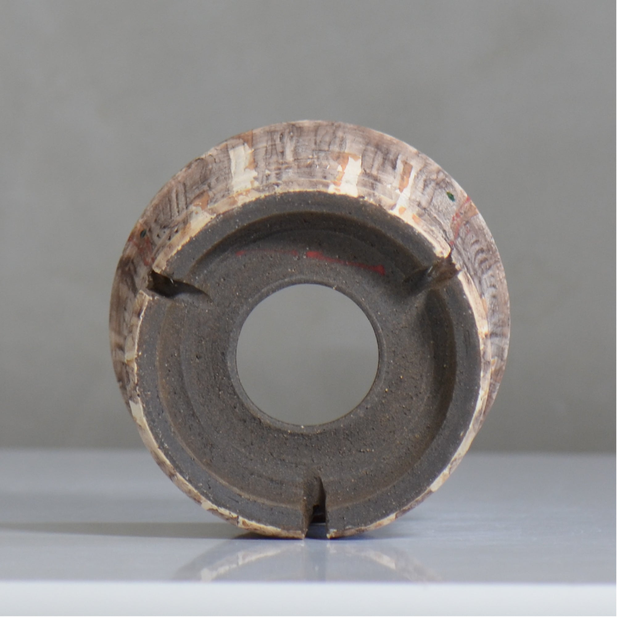 沼野秀章 / 刻ム音 / nh6_so04_m / 約 φ13.6cm  /  植木鉢
