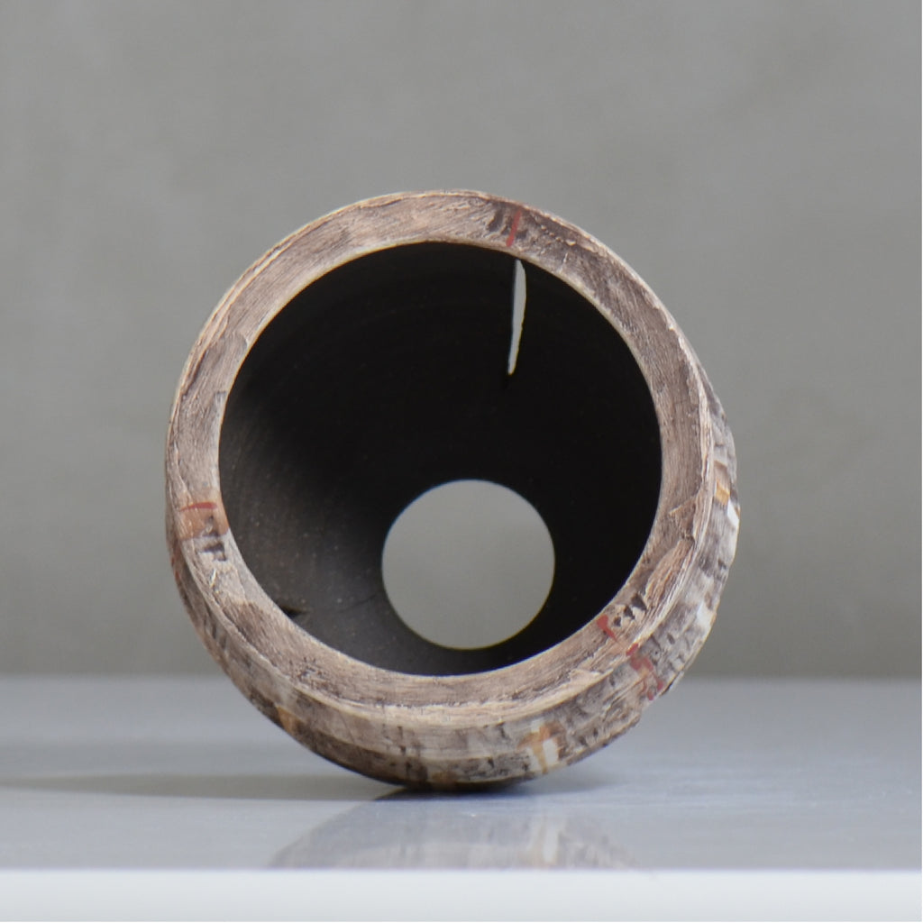 沼野秀章 / 刻ム音 / nh6_so06_m / 約 φ12.5cm  /  植木鉢
