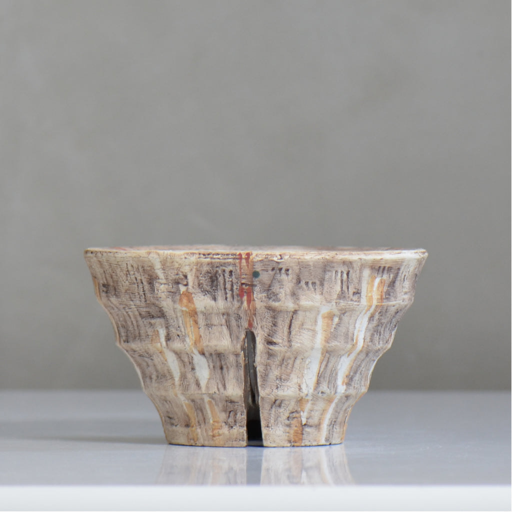 沼野秀章 / 刻ム音 / nh6_so07_l / 約 φ16.3cm  /  植木鉢
