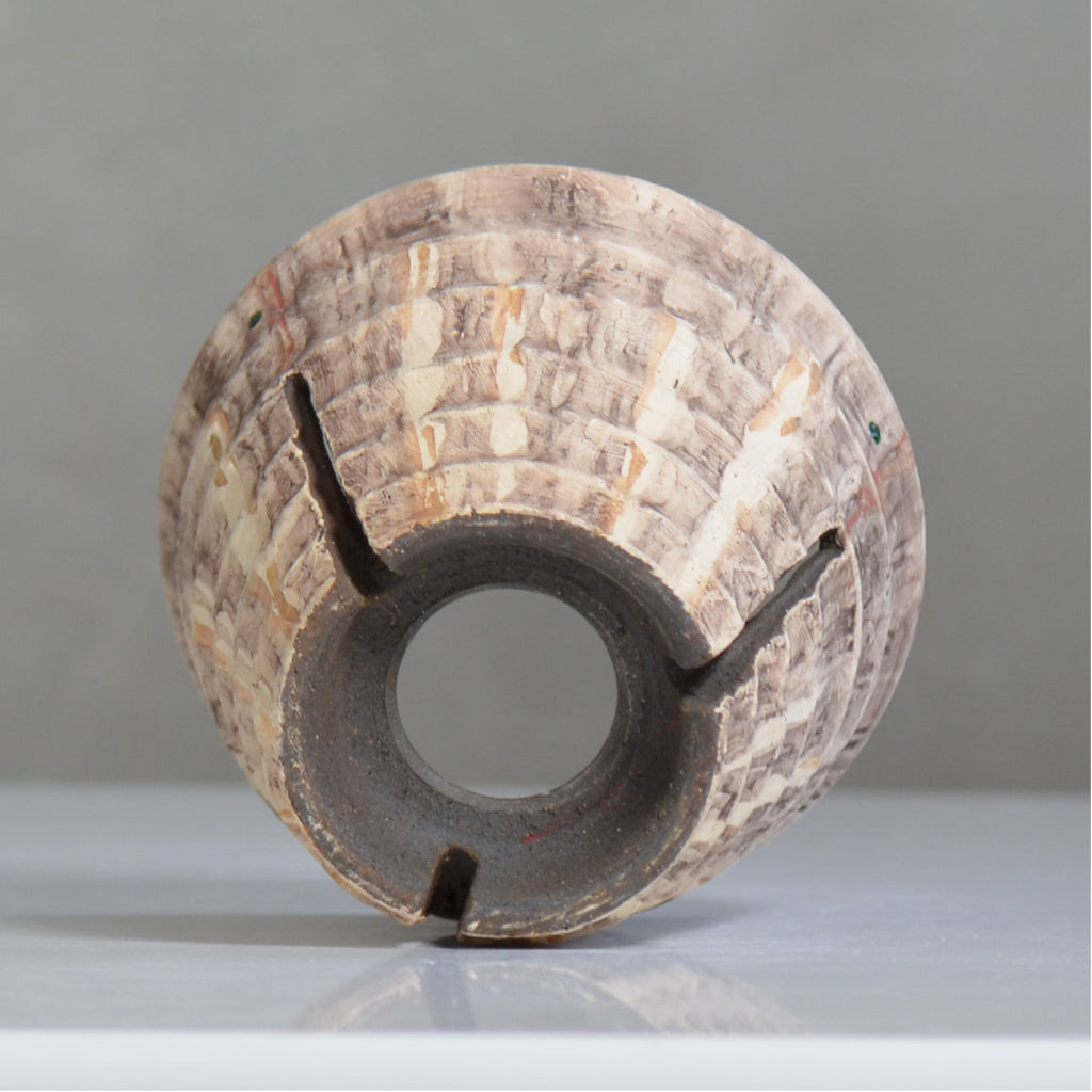 沼野秀章 / 刻ム音 / nh6_so10_ / 約 φ14.6cm  /  植木鉢
