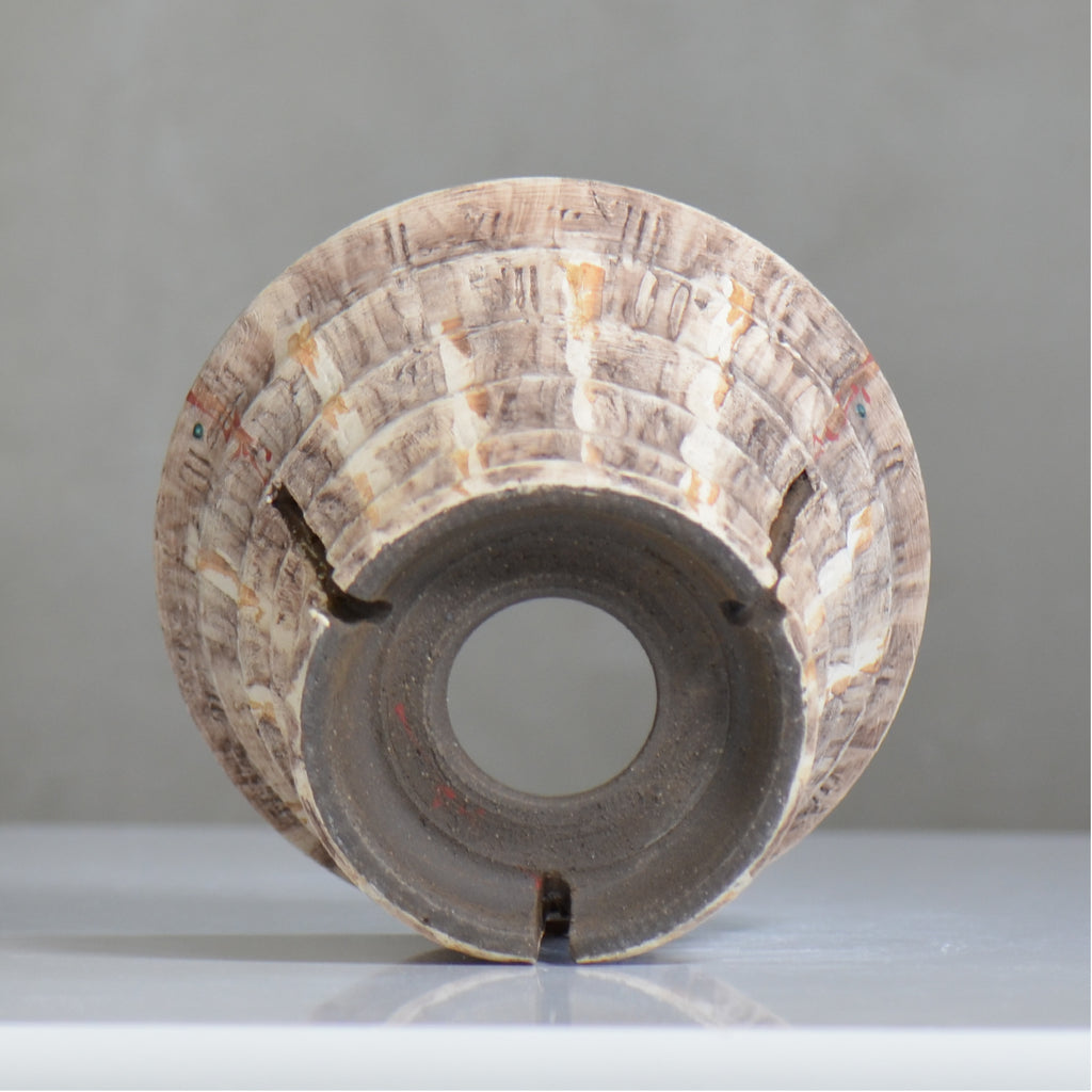 沼野秀章 / 刻ム音 / nh6_so14_xl / 約 φ18.5cm  /  植木鉢