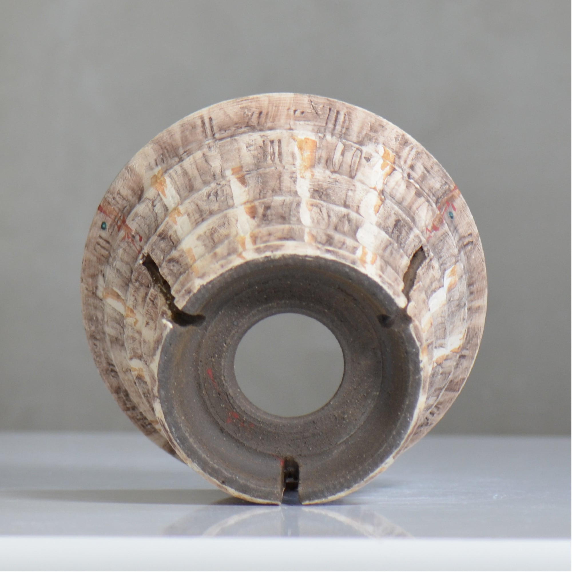 沼野秀章 / 刻ム音 / nh6_so14_xl / 約 φ18.5cm  /  植木鉢