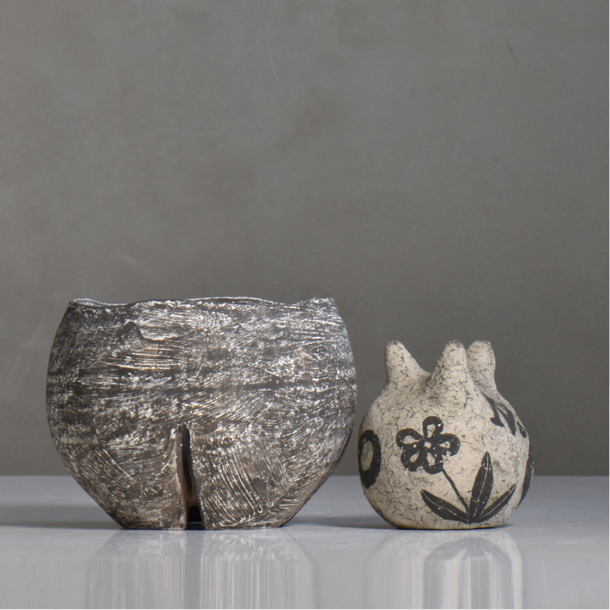 沼野 秀章 / 夜明け前 /  nh7_ym8_s / 約φ11.5cm / 植木鉢