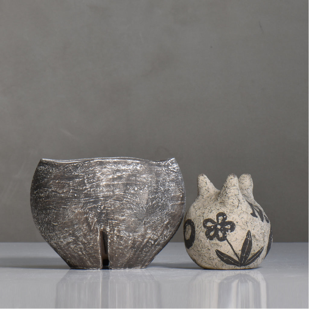 沼野 秀章 / 夜明け前 /  nh7_ym9_s / 約φ11.7cm / 植木鉢