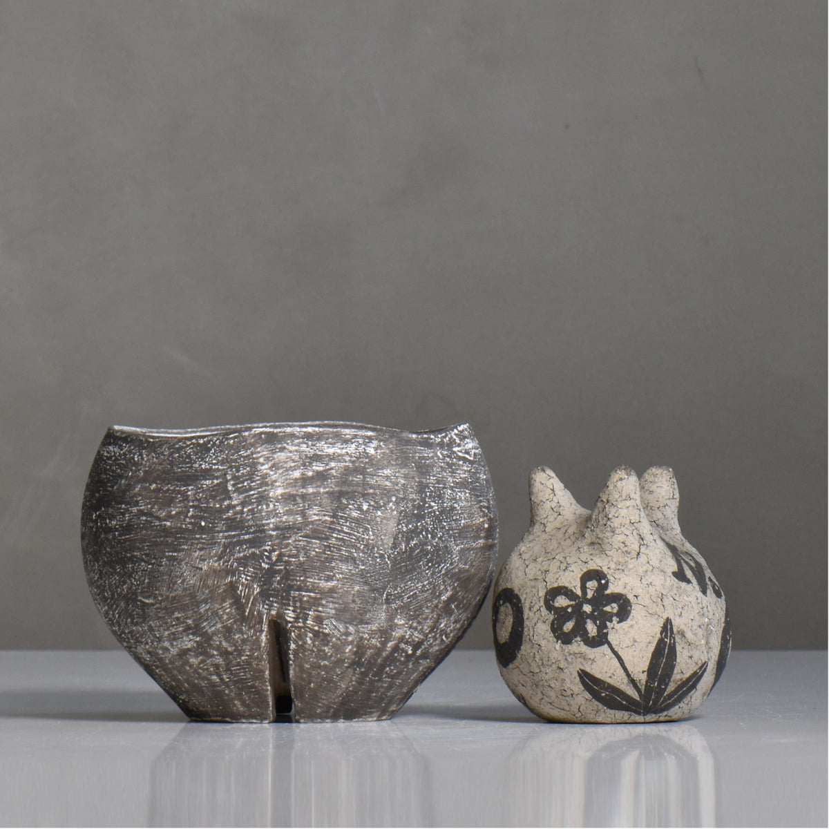 沼野 秀章 / 夜明け前 /  nh7_ym9_s / 約φ11.7cm / 植木鉢