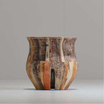 沼野秀章 / 刻ム音 / nh_so04_xs / 約 φ7.5cm  /  植木鉢