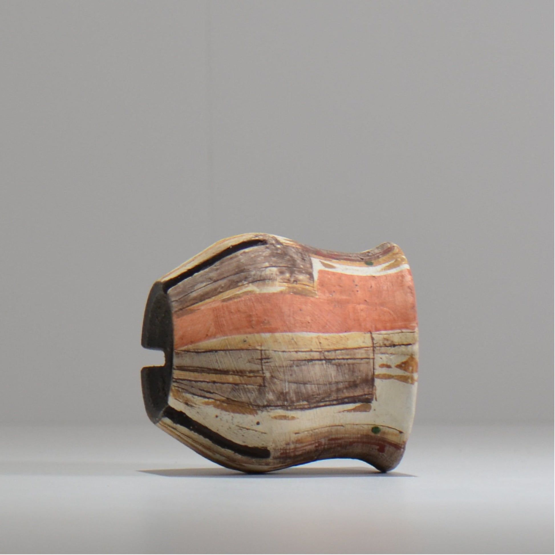 沼野秀章 / 刻ム音 / nh_so04_xs / 約 φ7.5cm  /  植木鉢