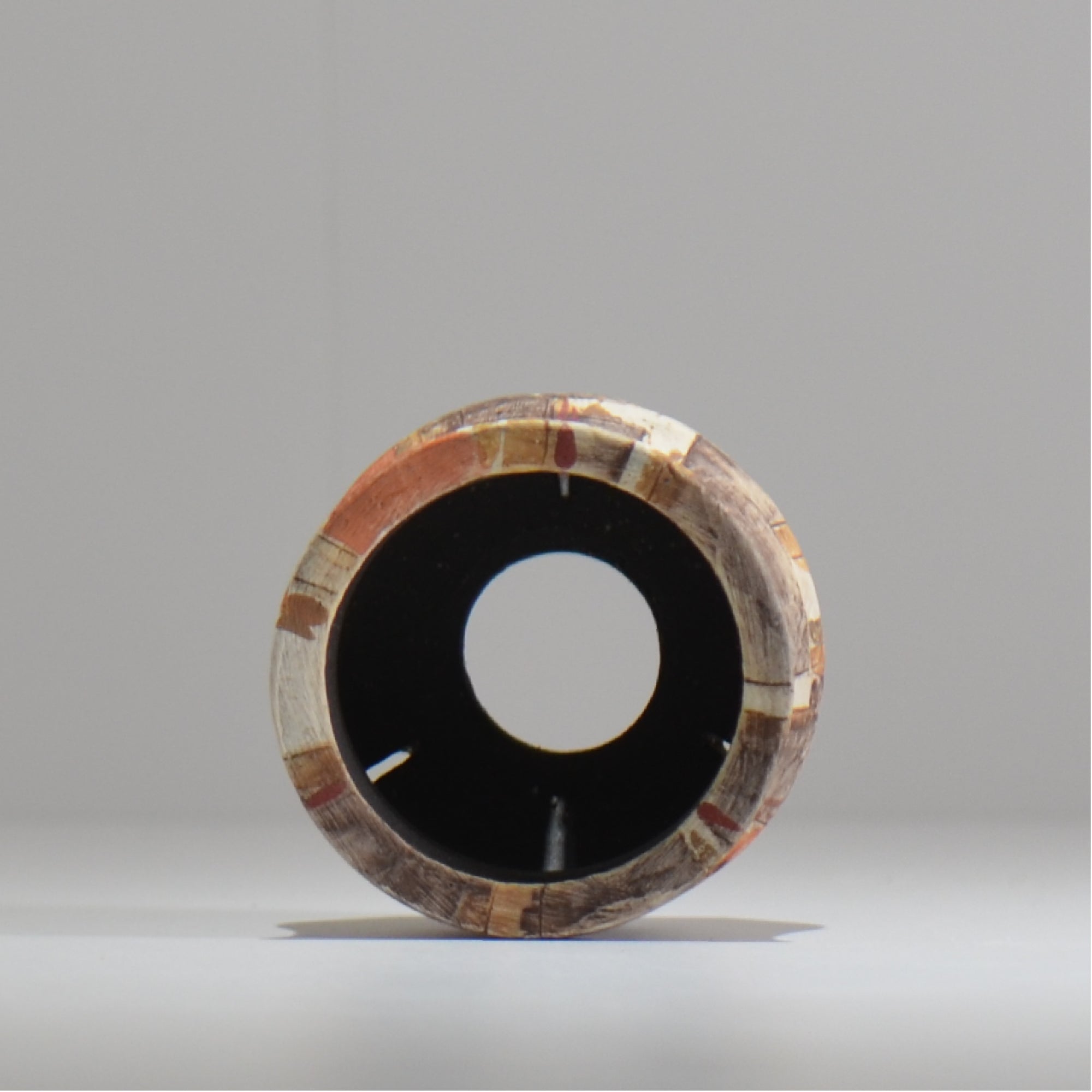沼野秀章 / 刻ム音 / nh_so04_xs / 約 φ7.5cm  /  植木鉢
