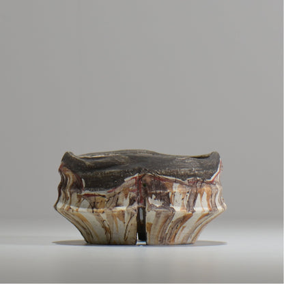 沼野秀章 / 刻ム音 / nh_so13_s / 約 φ11.5cm  /  植木鉢