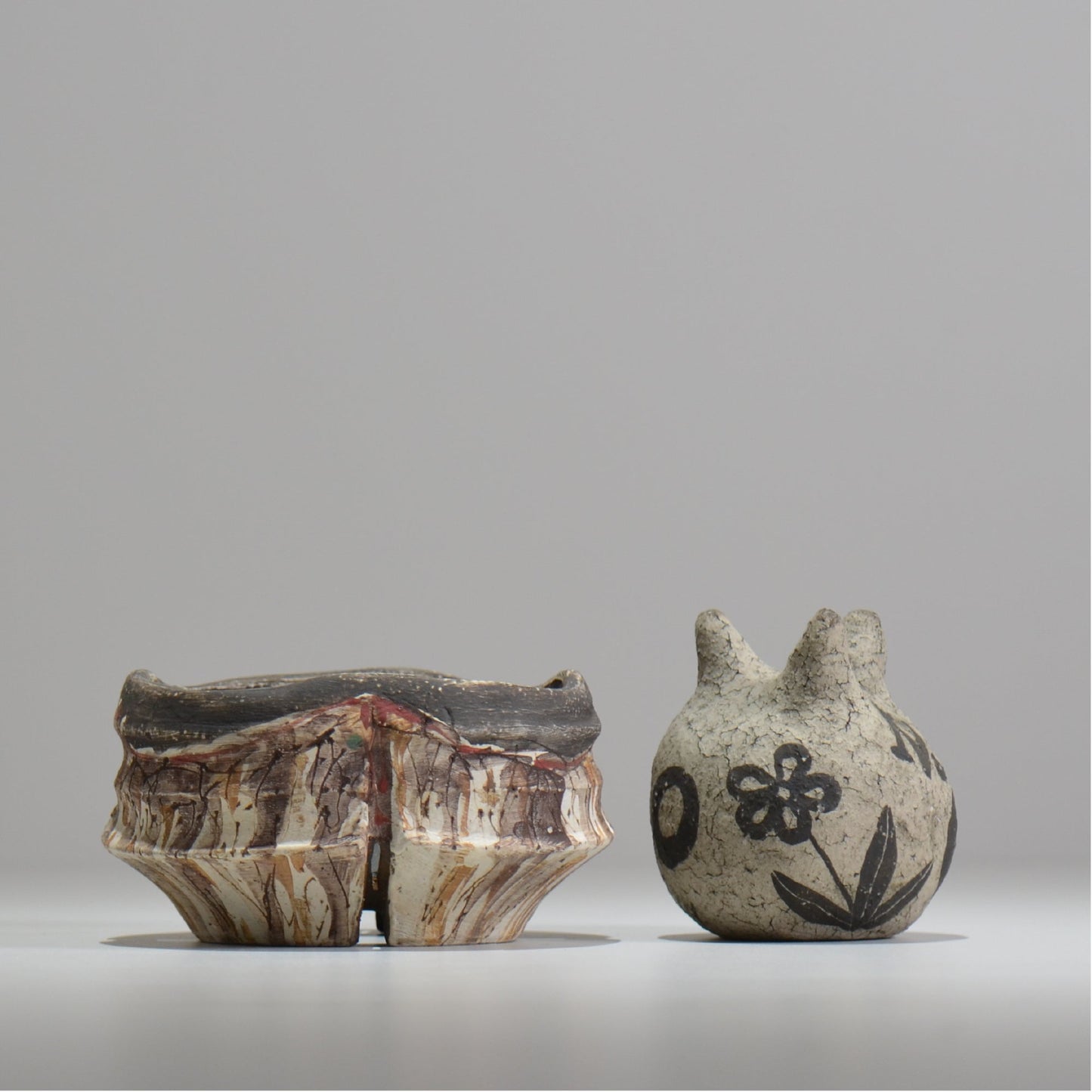 沼野秀章 / 刻ム音 / nh_so13_s / 約 φ11.5cm  /  植木鉢