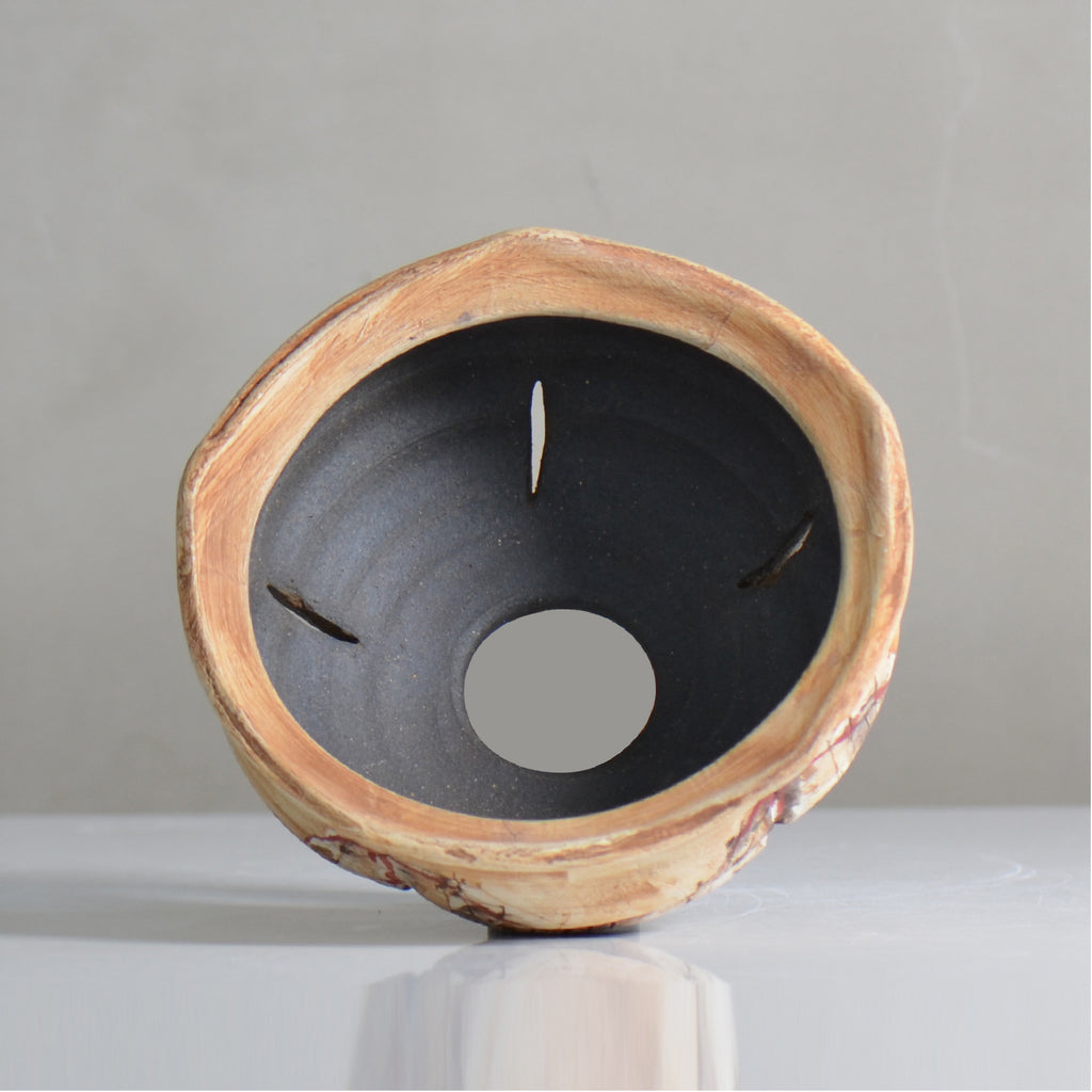 沼野 秀章 / 刻む音 /  nh5_so07_m / 約φ15cm / 植木鉢