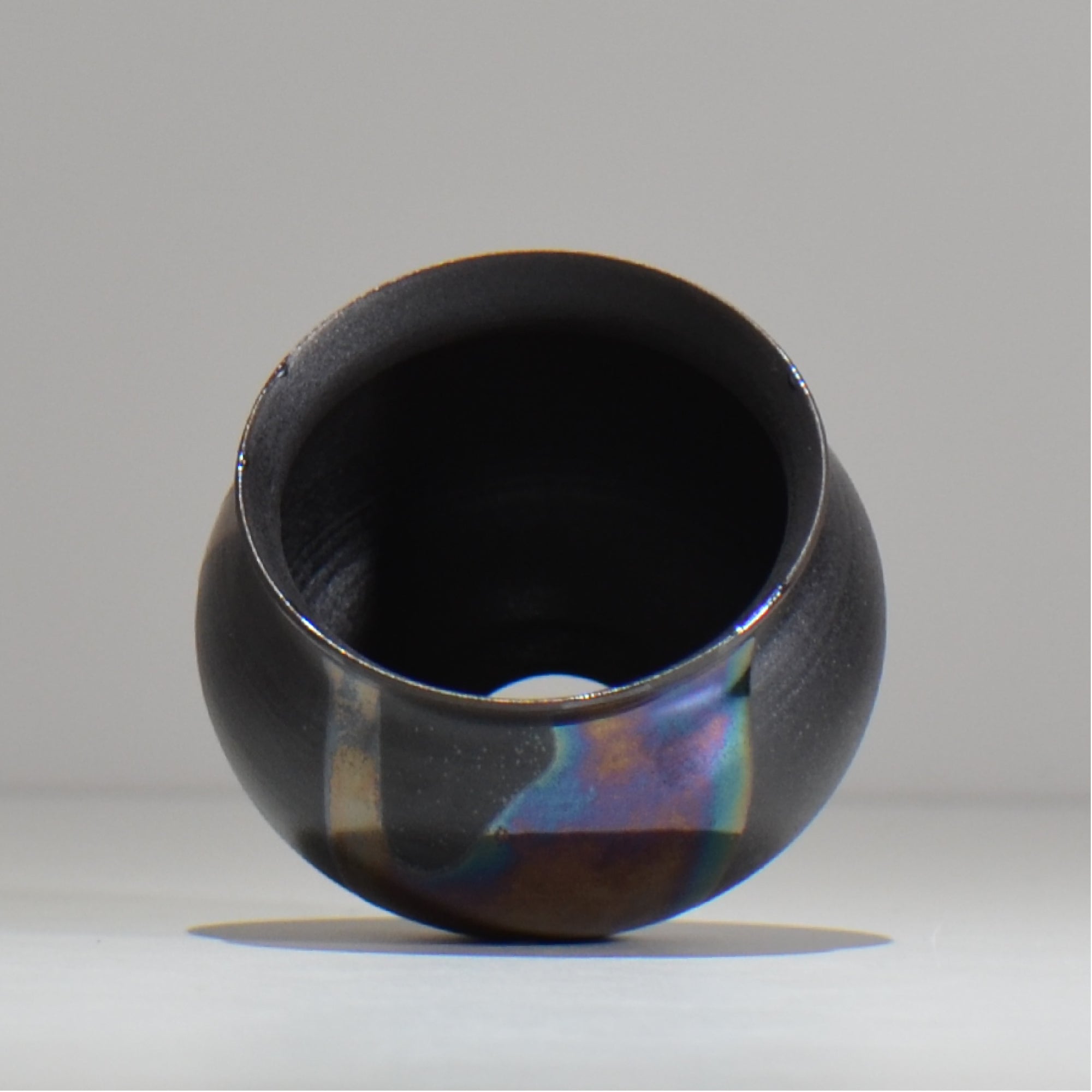 Naka / マダラ黒  / no_mb04_xs / 約 φ7.5cm / 植木鉢