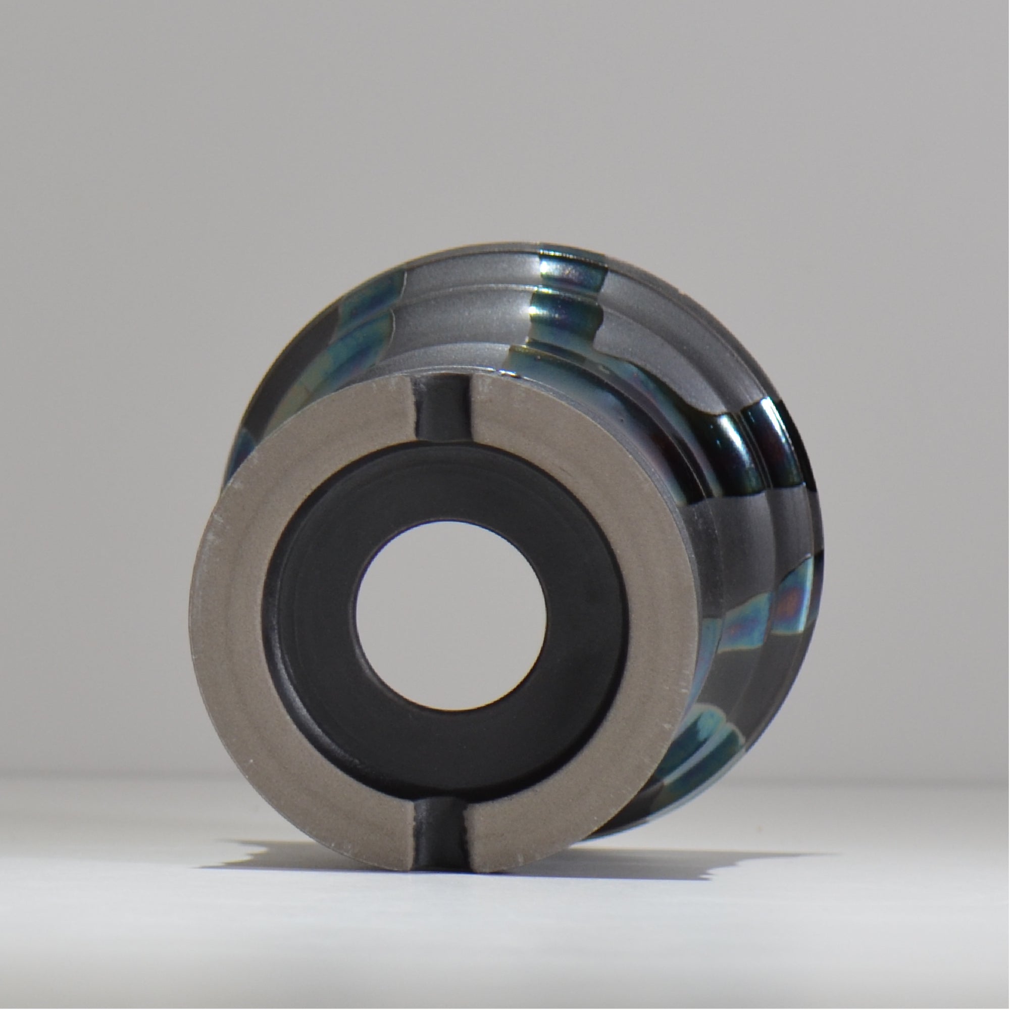 Naka / マダラ黒  / no_mb11_m/ 約 φ13.5cm / 植木鉢