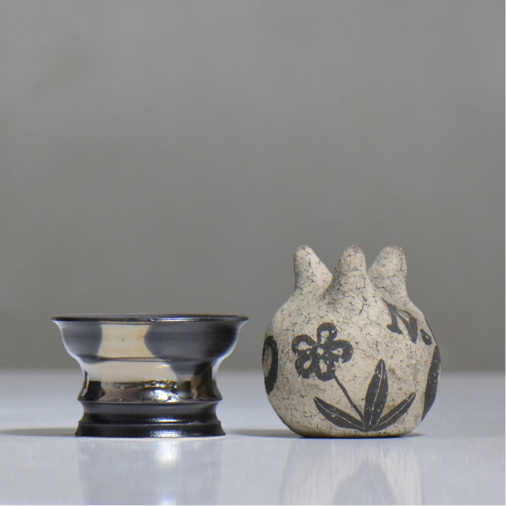 Naka / シルバーマダラ / no3_sm02_xs / 約 φ8.3cm / 植木鉢
