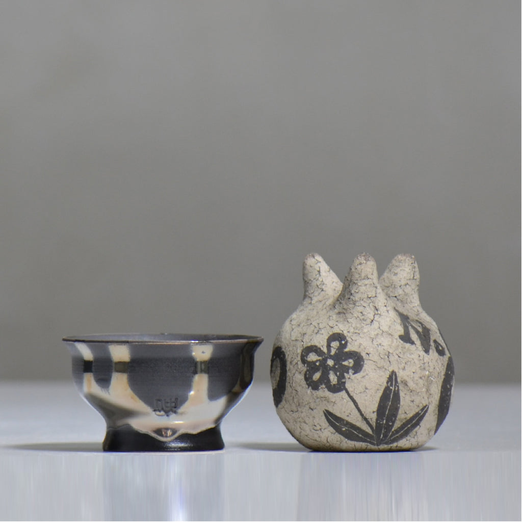 Naka / シルバーマダラ / no3_sm03_xs / 約 φ8.2cm / 植木鉢