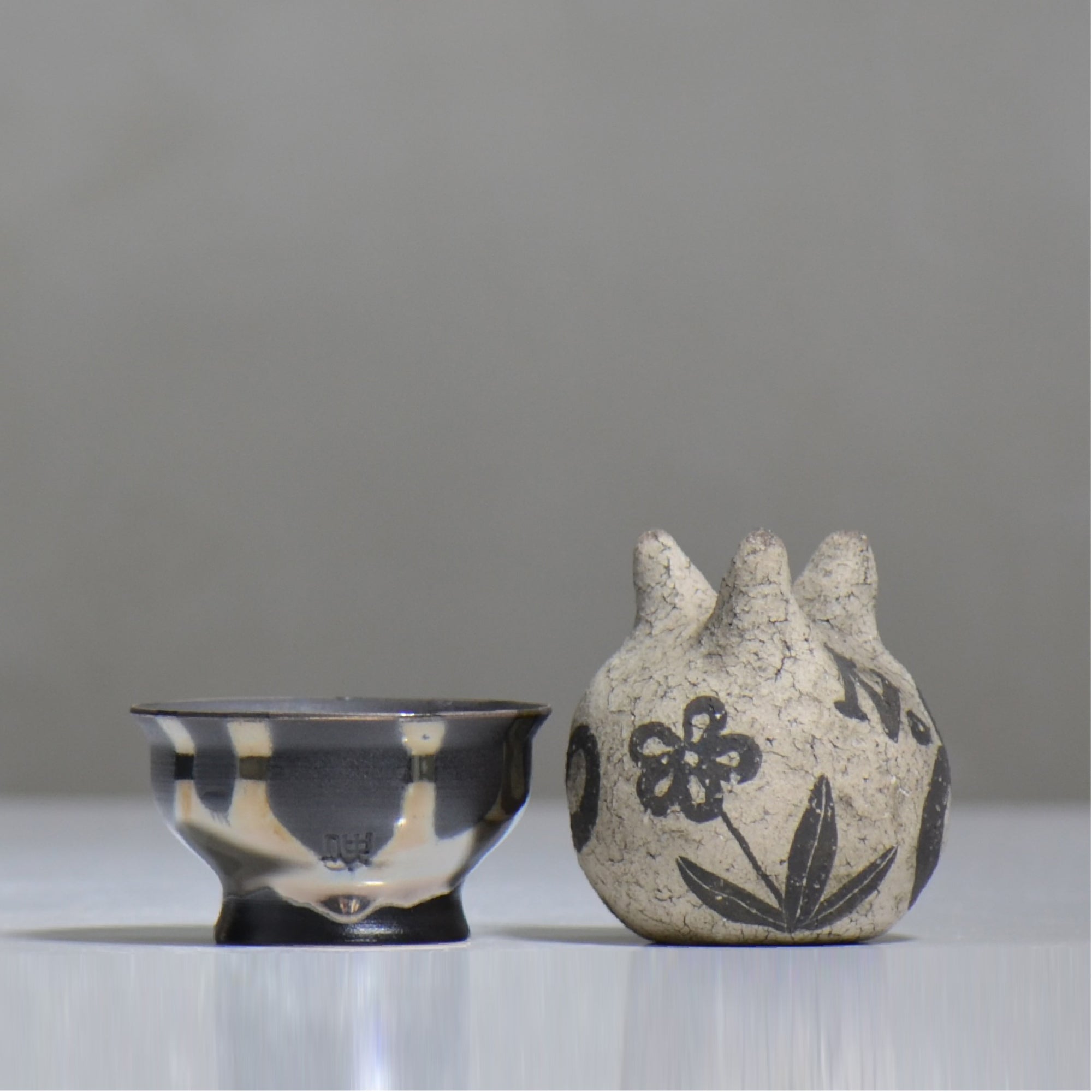 Naka / シルバーマダラ / no3_sm03_xs / 約 φ8.2cm / 植木鉢