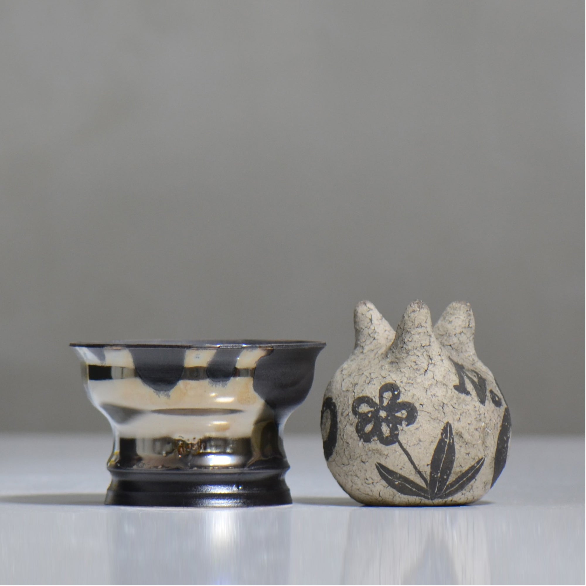 Naka / シルバーマダラ / no3_sm10_s / 約 φ10.2cm / 植木鉢 – ハチラボ