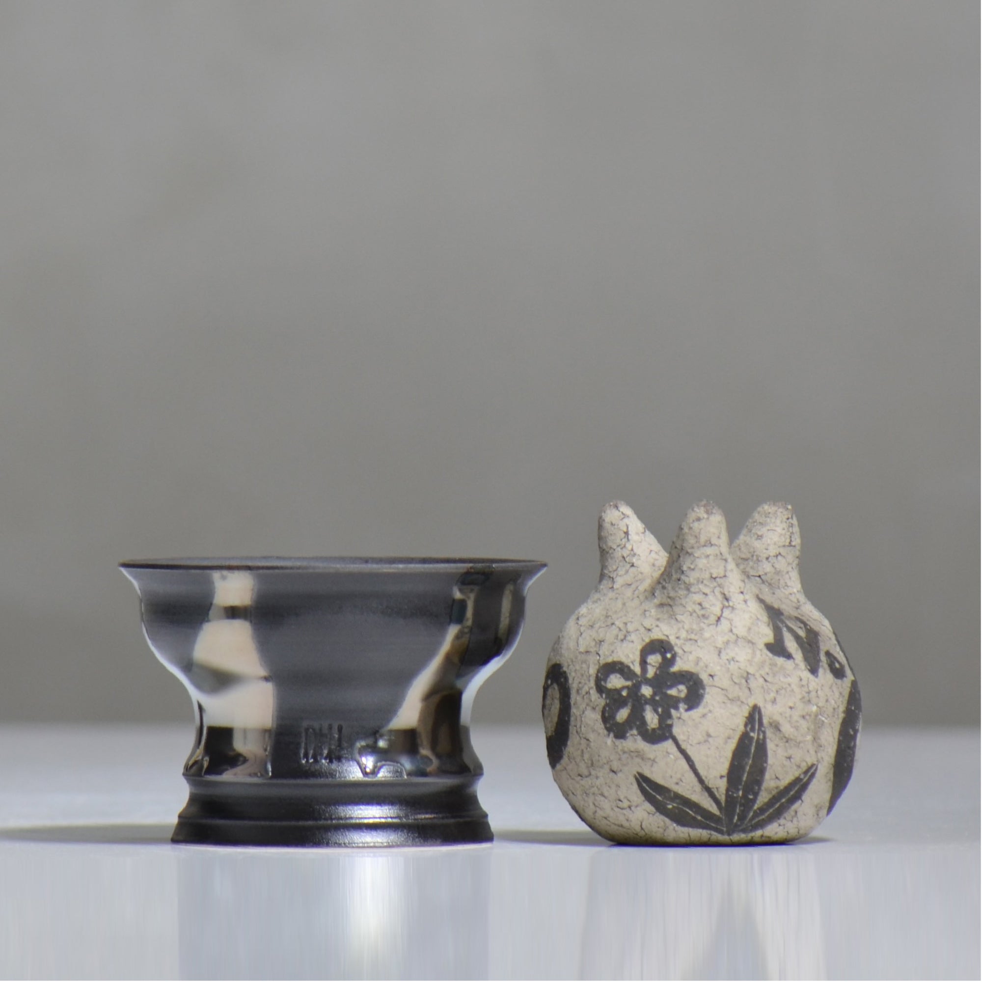 Naka / シルバーマダラ / no3_sm11_s / 約 φ10.2cm / 植木鉢