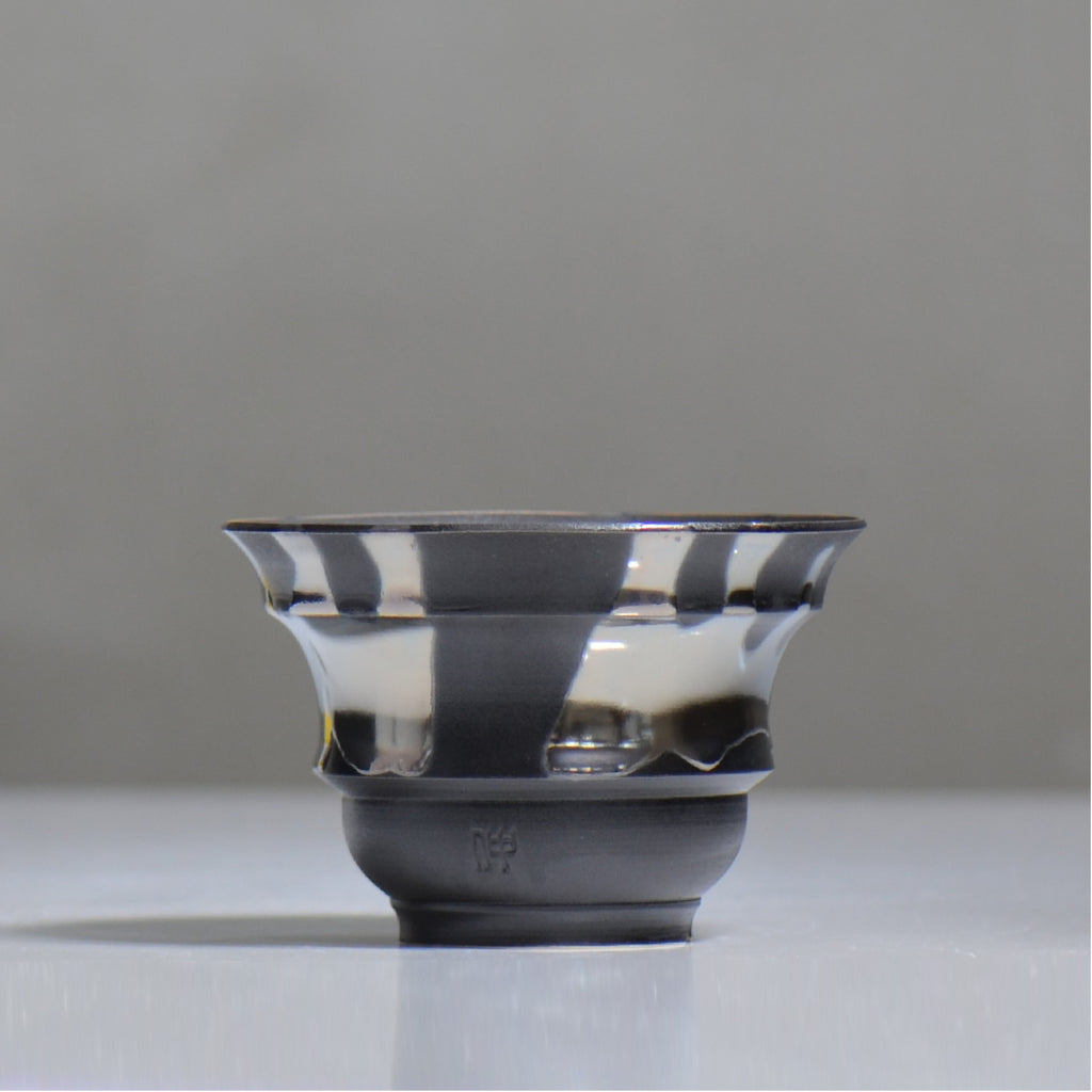 Naka / シルバーマダラ / no3_sm14_m / 約 φ12.5cm / 植木鉢