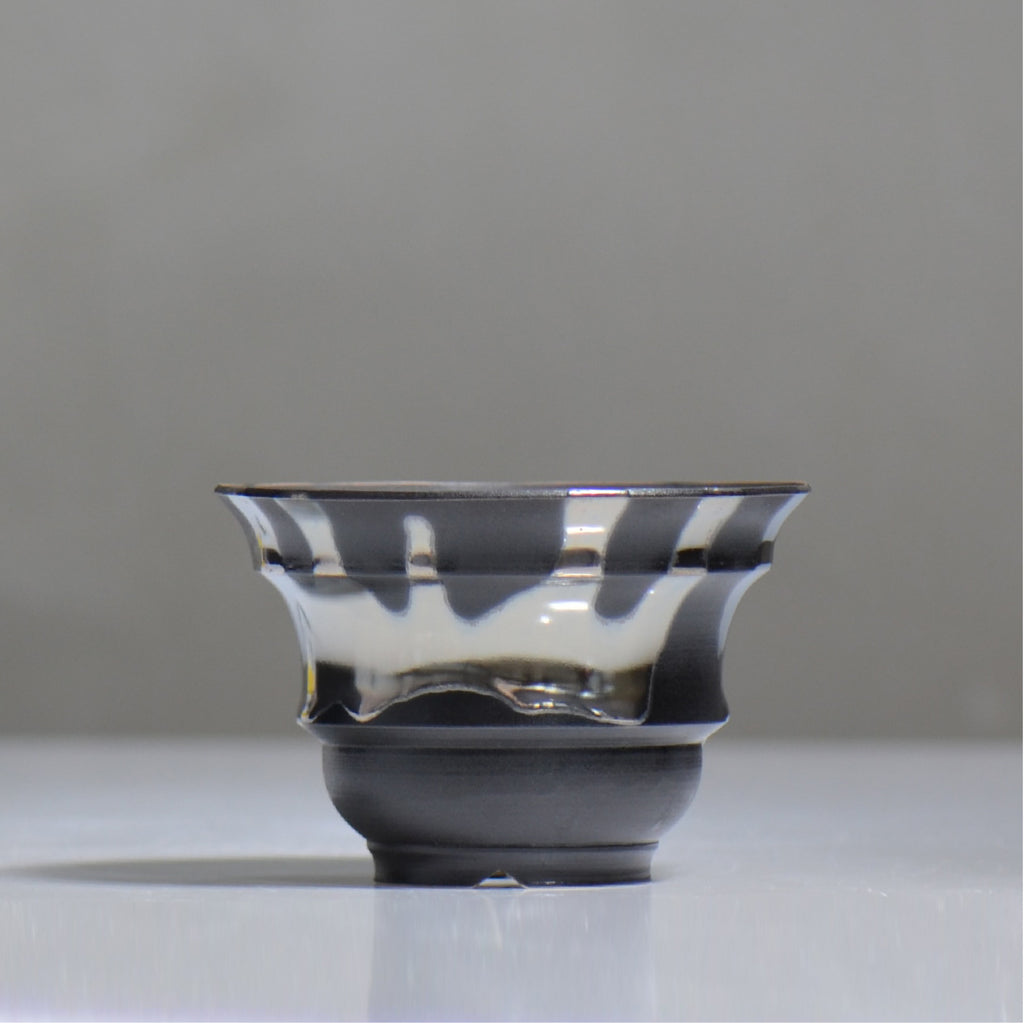 Naka / シルバーマダラ / no3_sm14_m / 約 φ12.5cm / 植木鉢