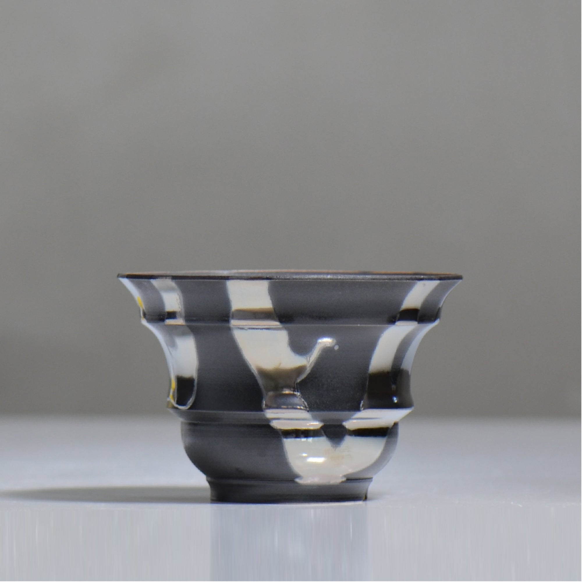 Naka / シルバーマダラ / no3_sm14_m / 約 φ12.5cm / 植木鉢