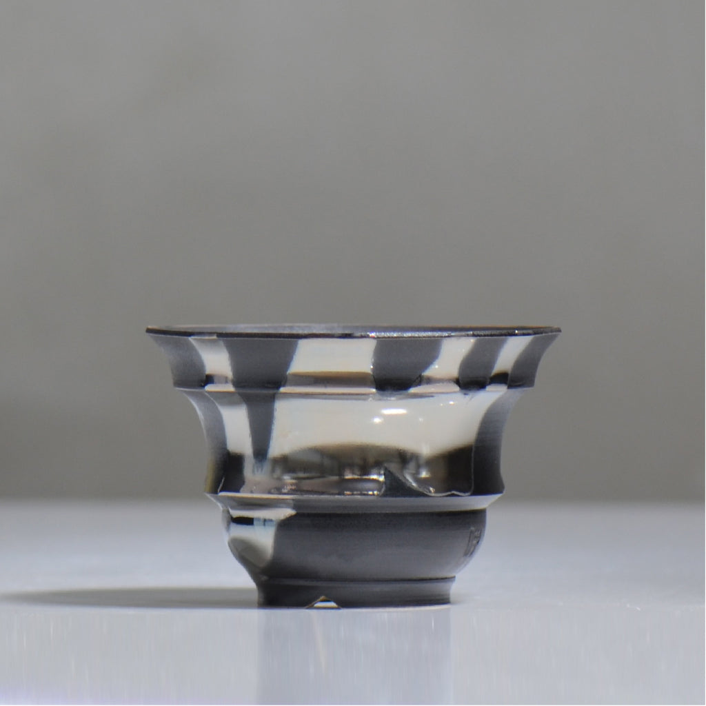 Naka / シルバーマダラ / no3_sm14_m / 約 φ12.5cm / 植木鉢