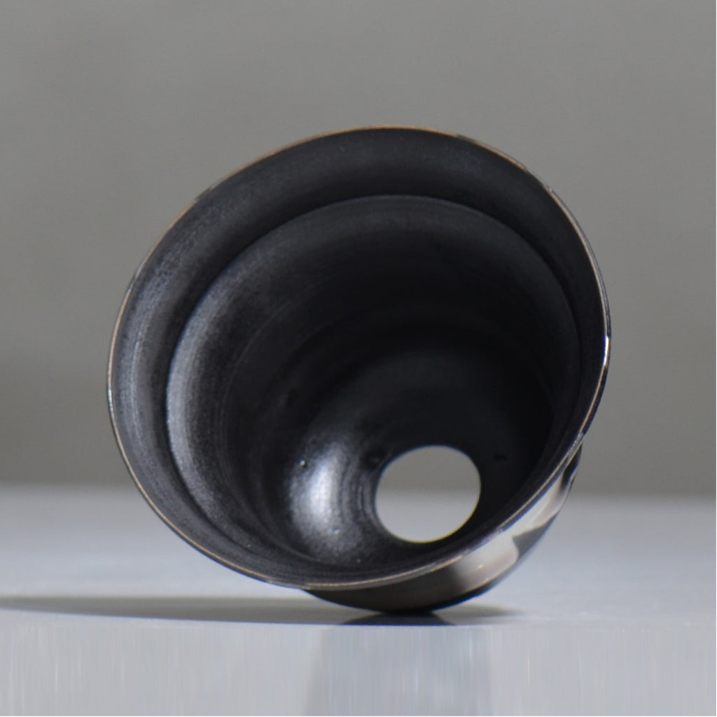 Naka / シルバーマダラ / no3_sm14_m / 約 φ12.5cm / 植木鉢